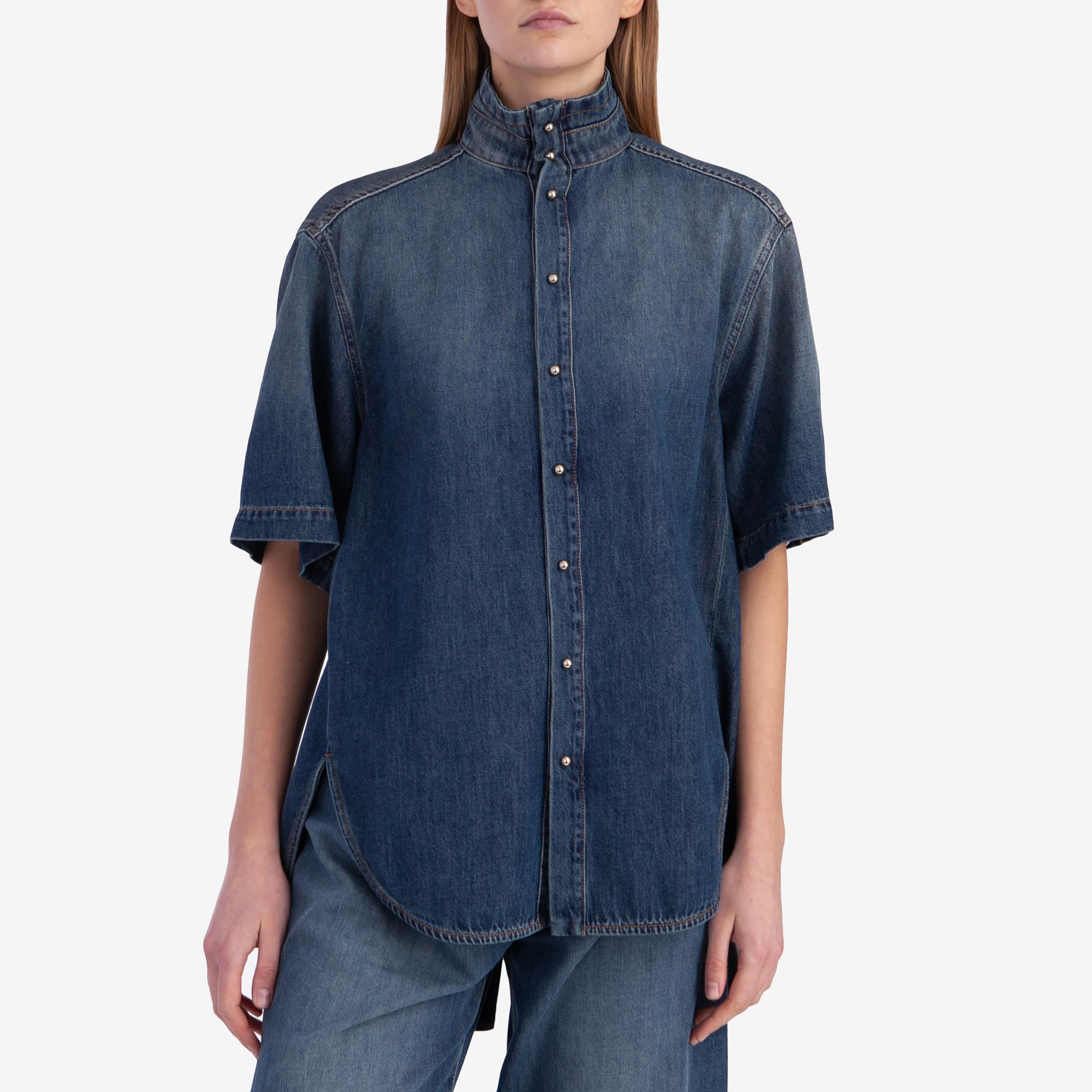 Сорочка джинсова жіноча