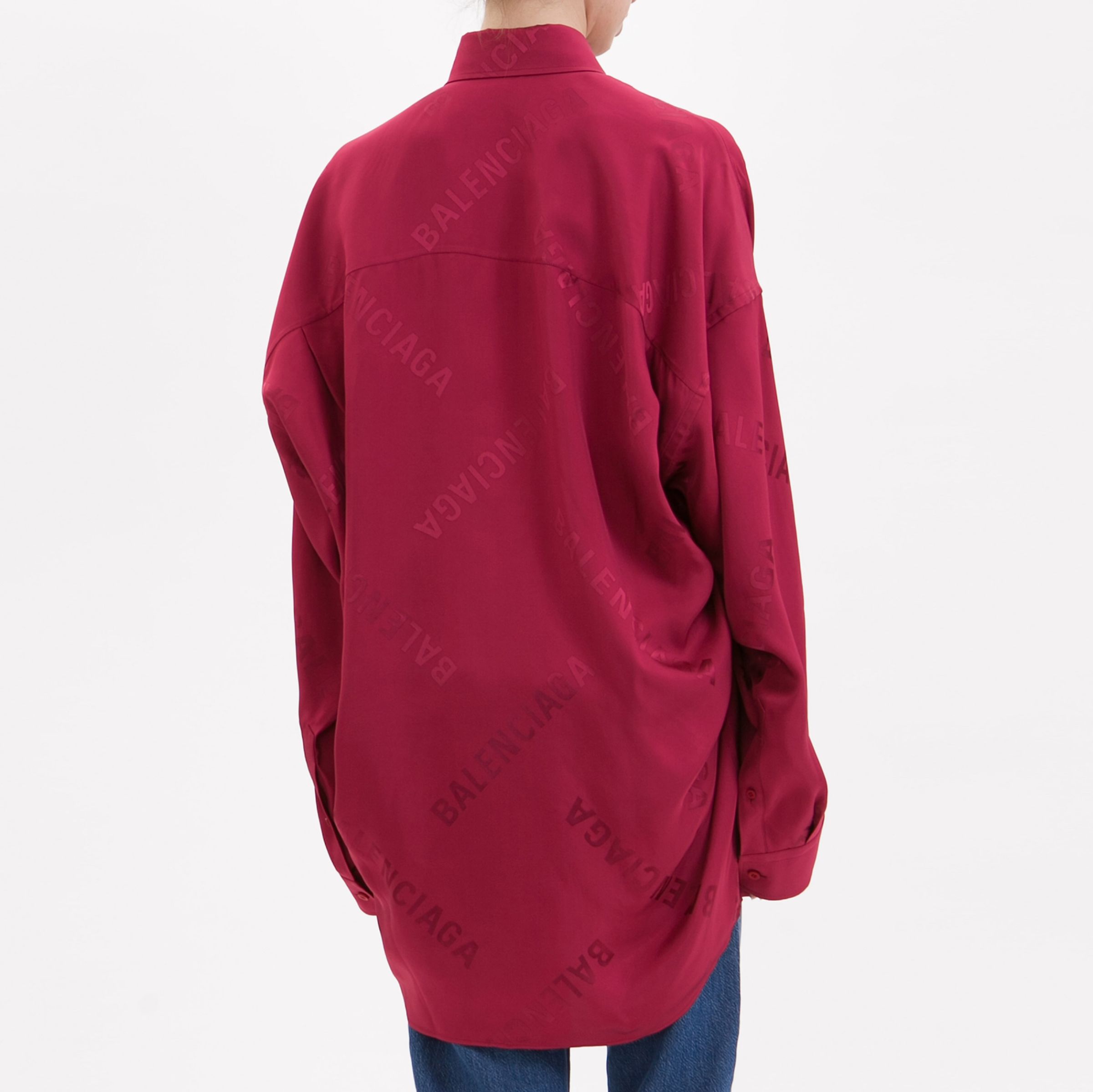 Блуза Balenciaga бордова