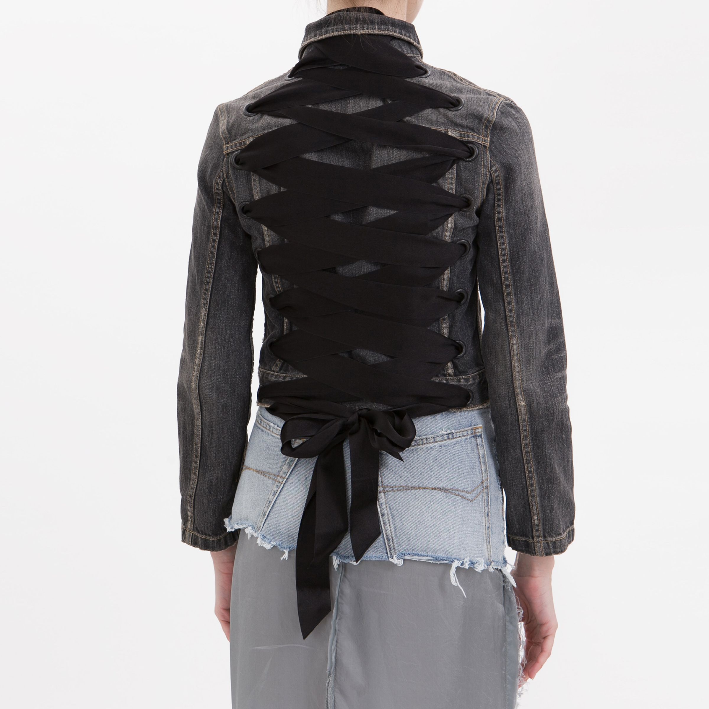 Куртка джинсова Balenciaga сіра