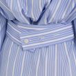 Асимметричное платье-рубашка Jacquemus голубое