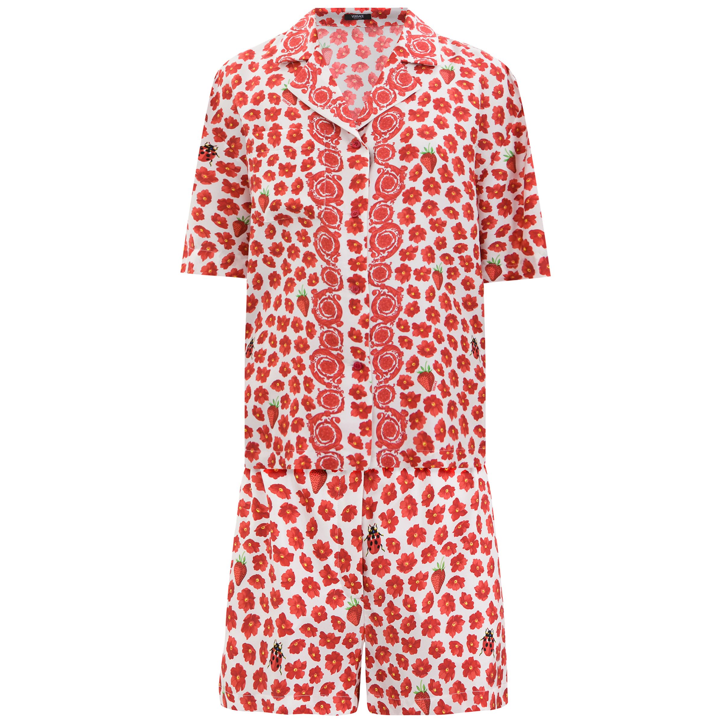 Костюм Versace красно-белый