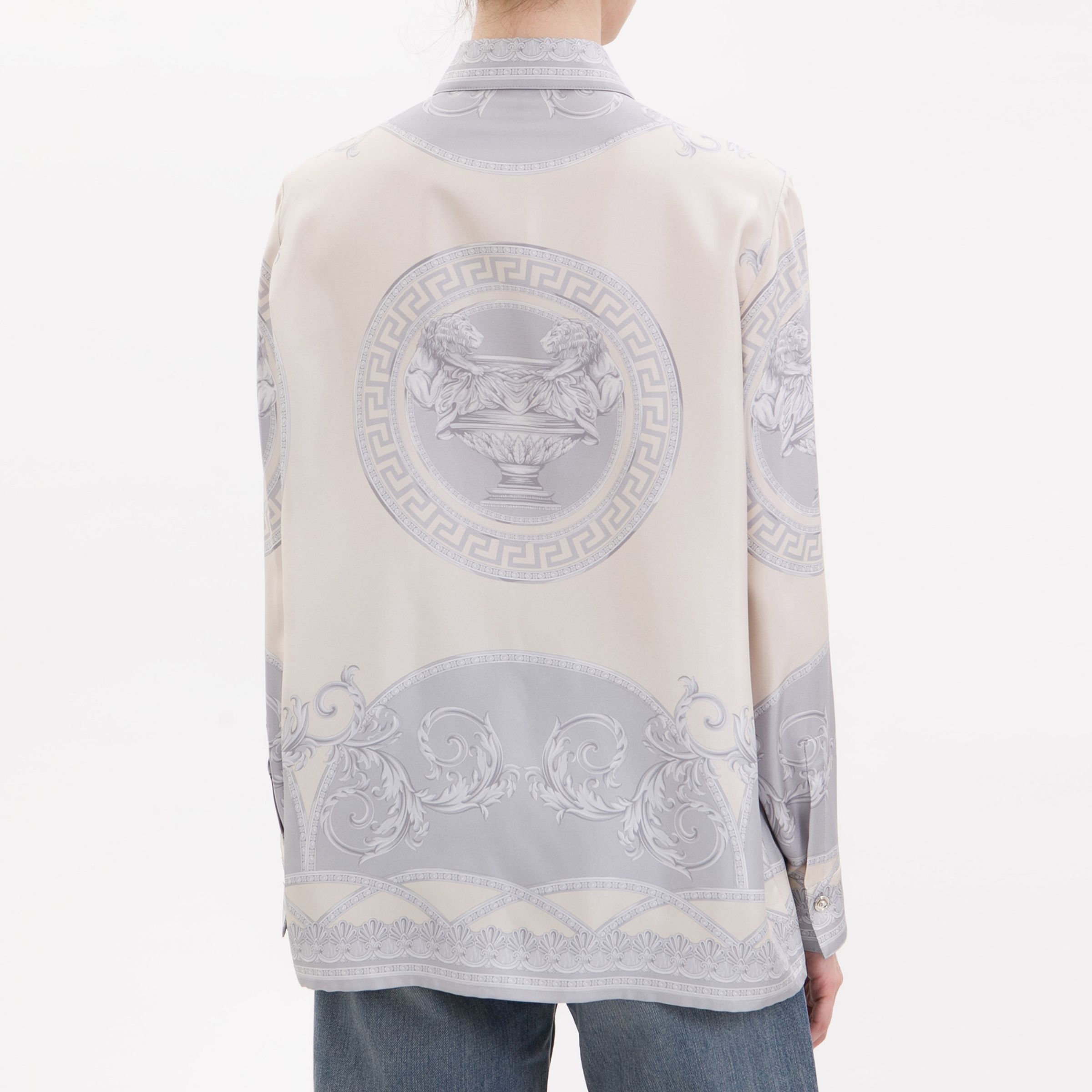 Блуза Versace сіра