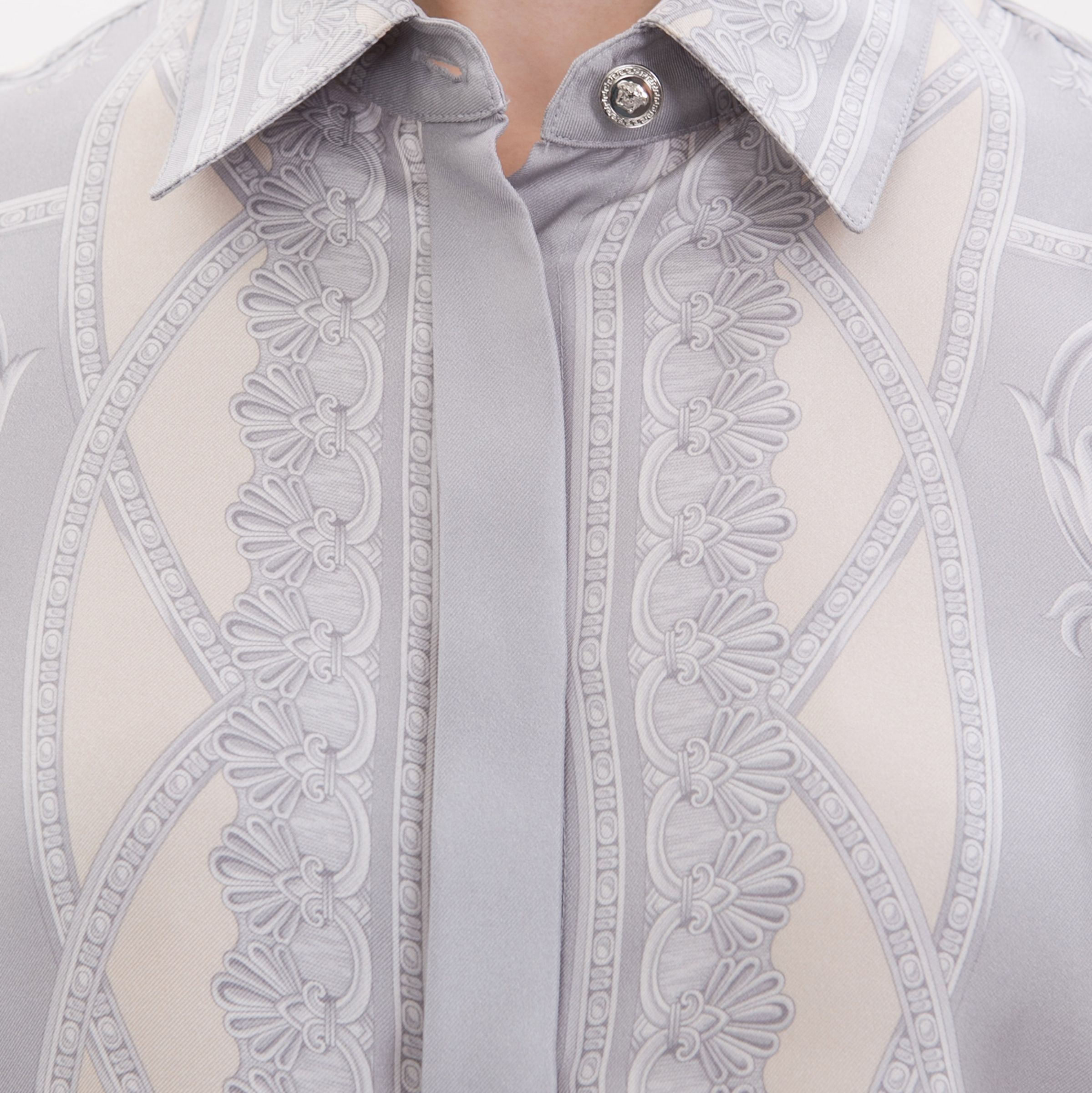 Блуза Versace сіра