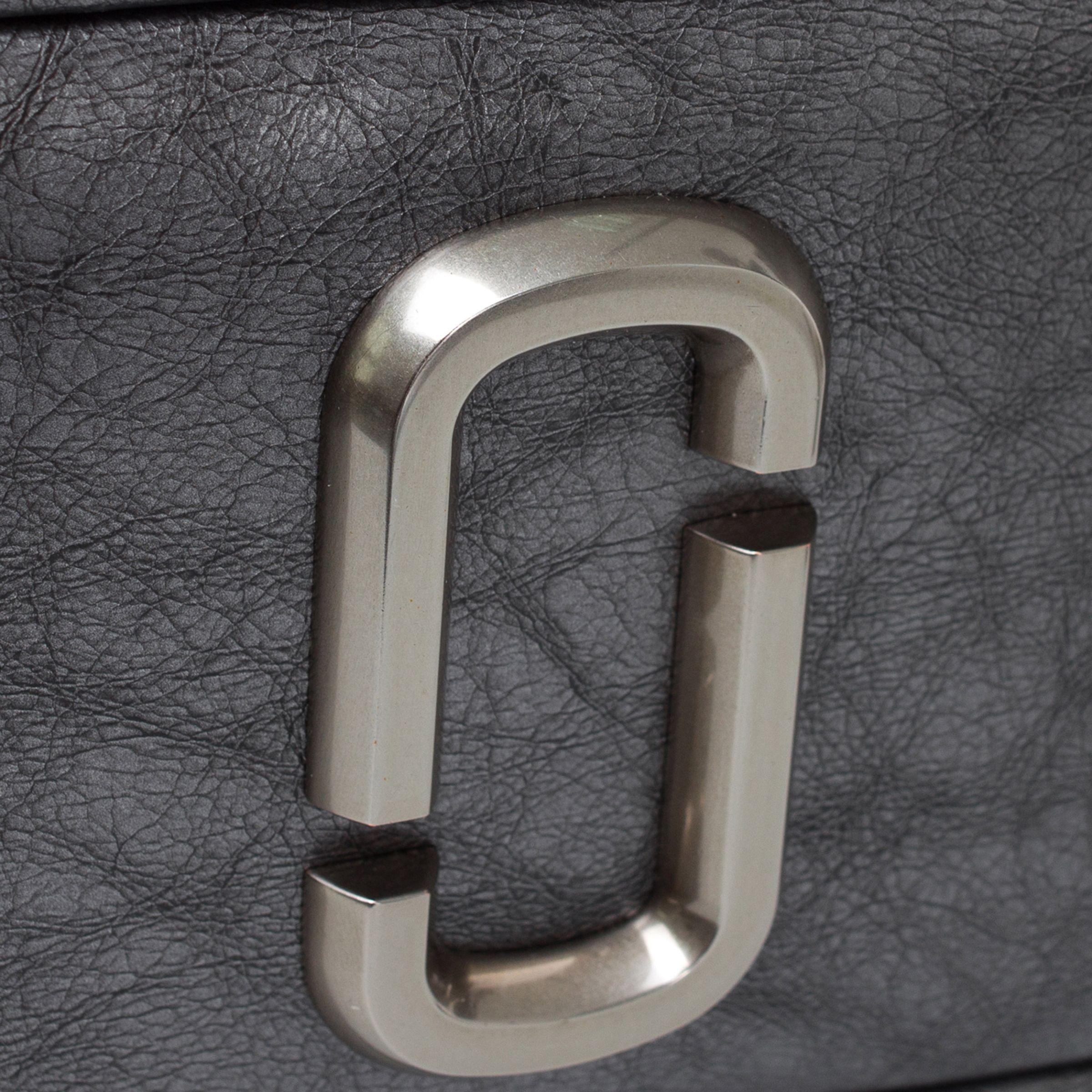 Сумка Marc Jacobs Metallic Big Shot серая