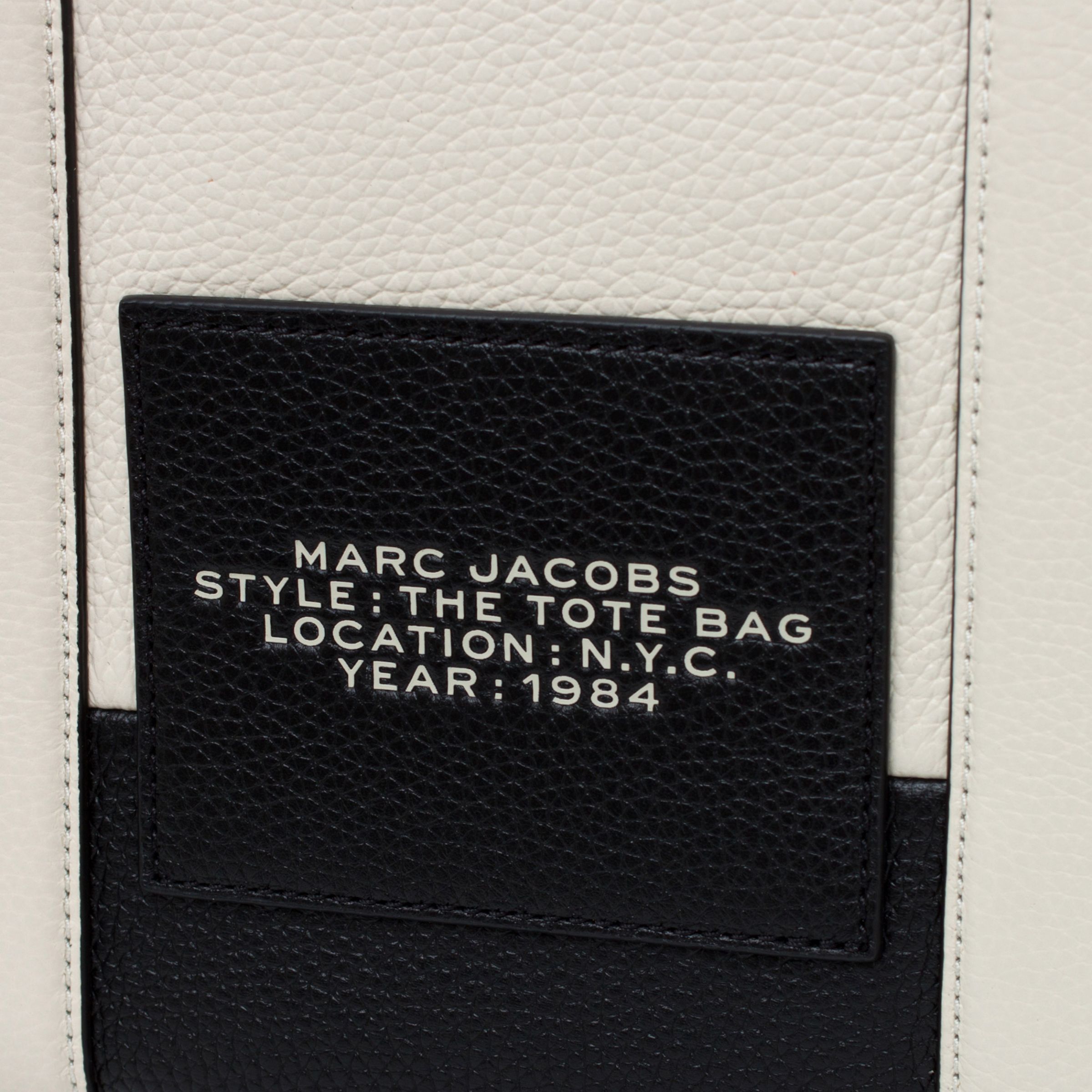 Сумка Marc Jacobs чёрно-белая