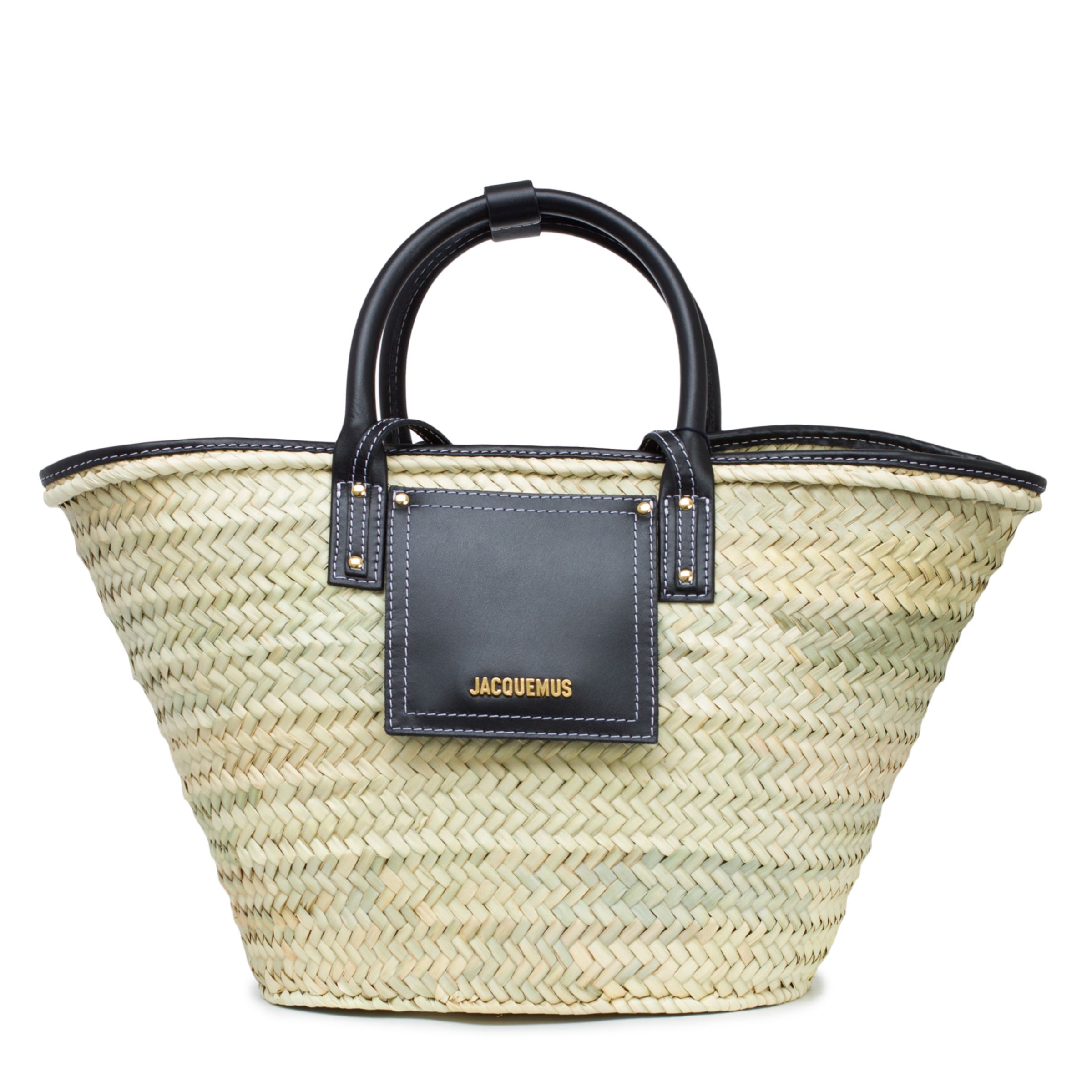 Сумка Jacquemus The Soli basket бежева