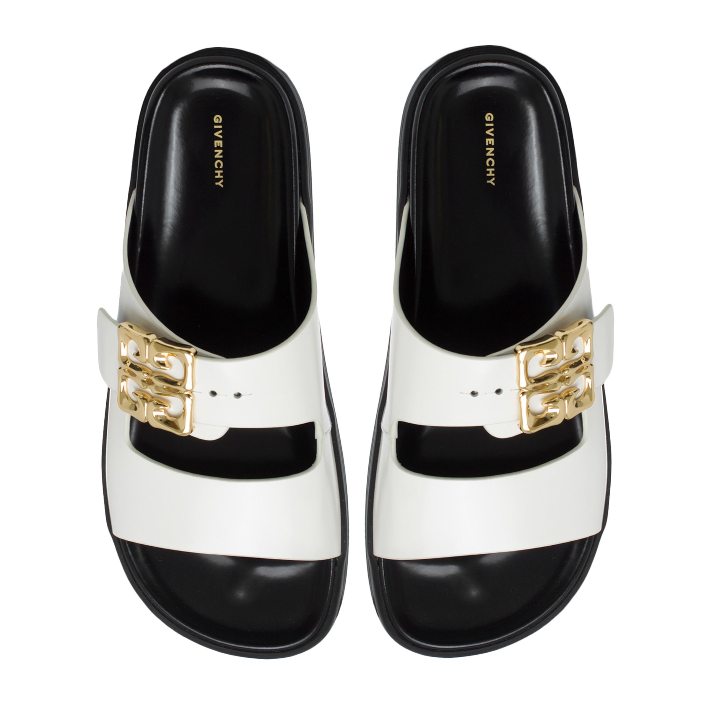 Шлёпанцы Givenchy 4G белые