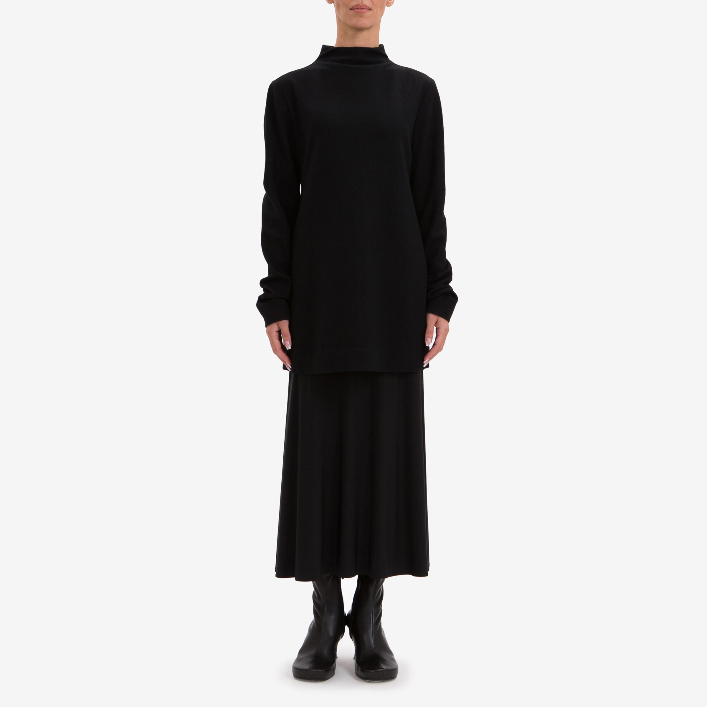 Платье Jil Sander черное