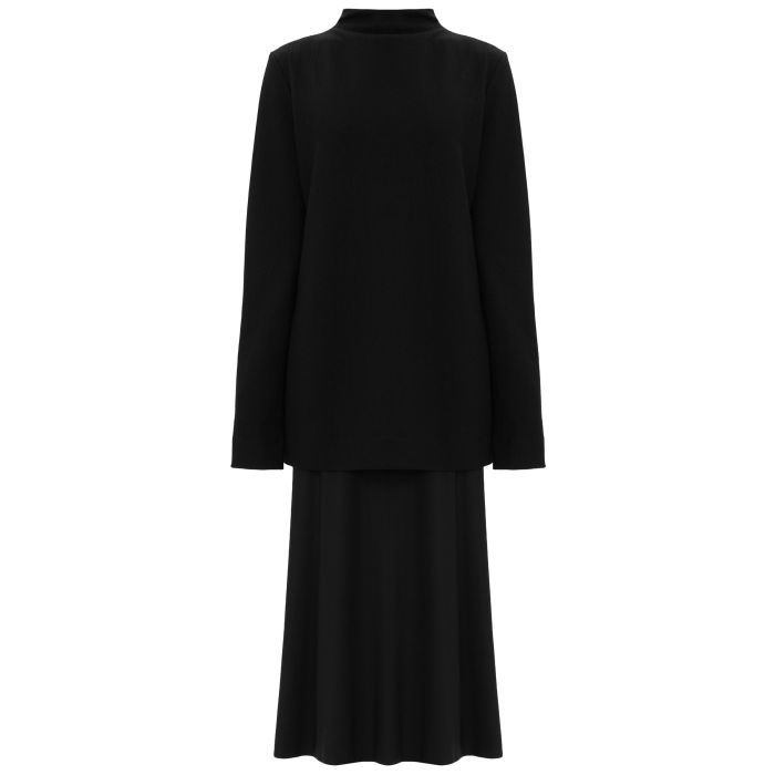 Платье Jil Sander черное