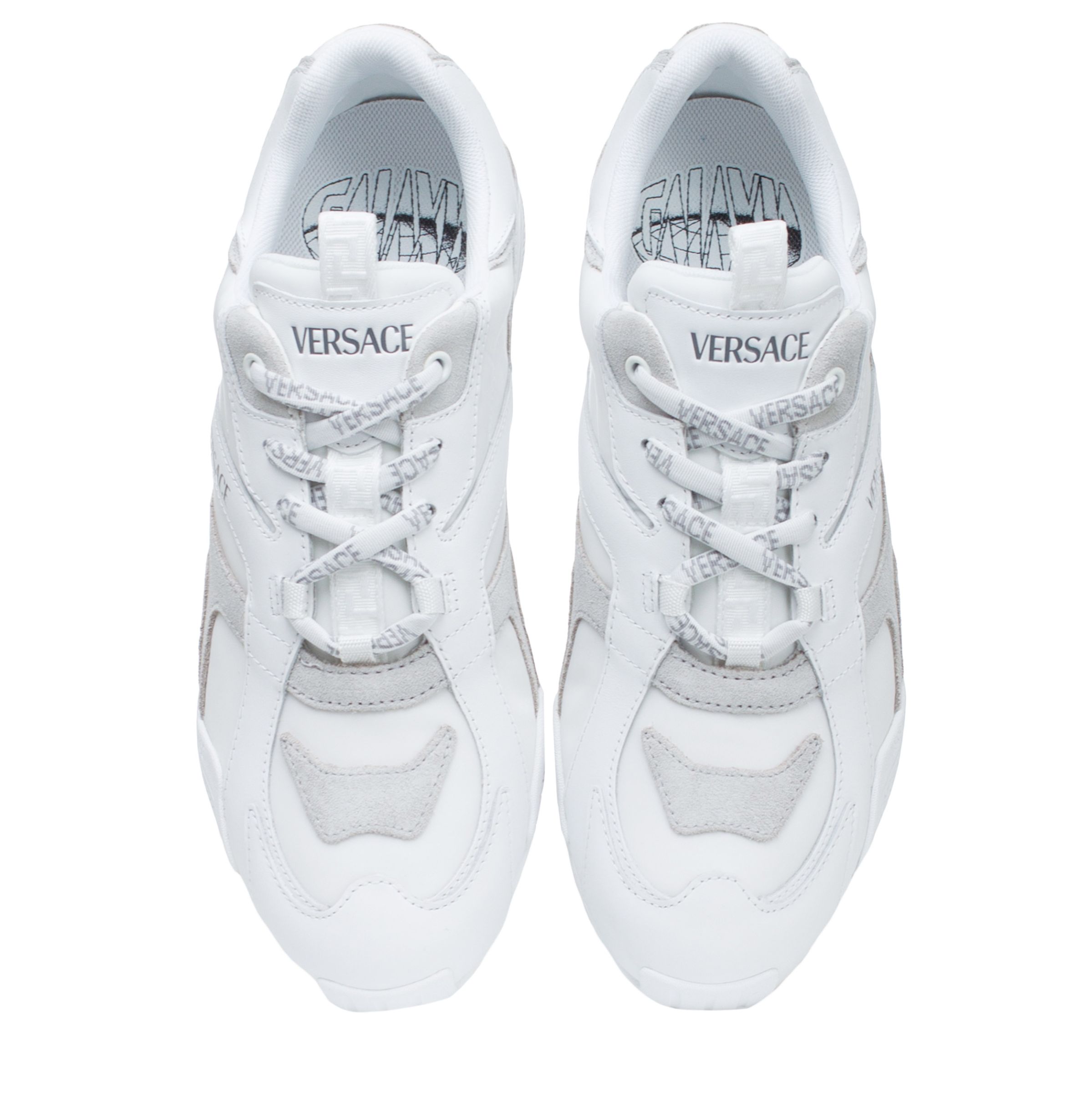 Кроссовки Versace Galaxia белые