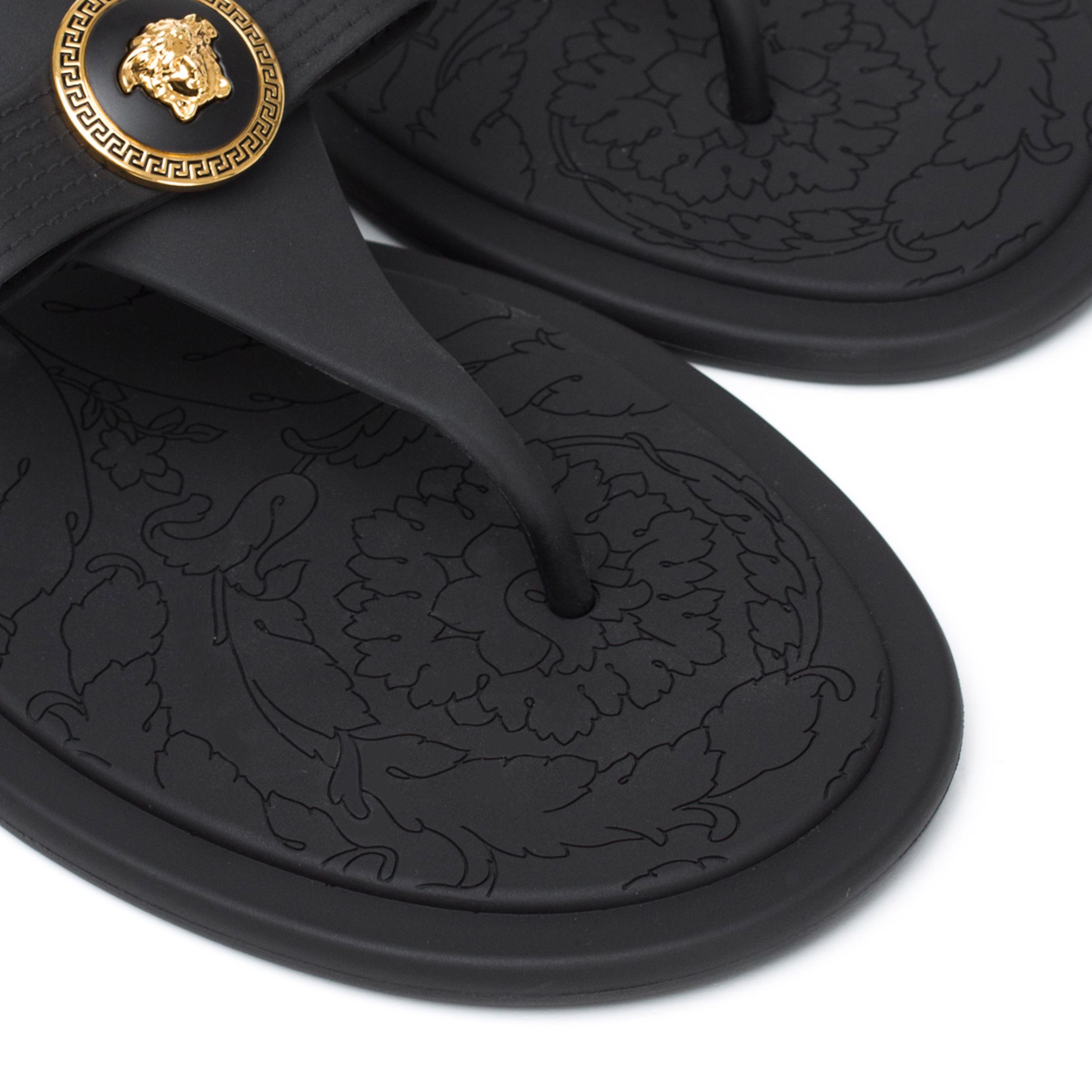 Шлёпанцы Versace Gianni чёрные