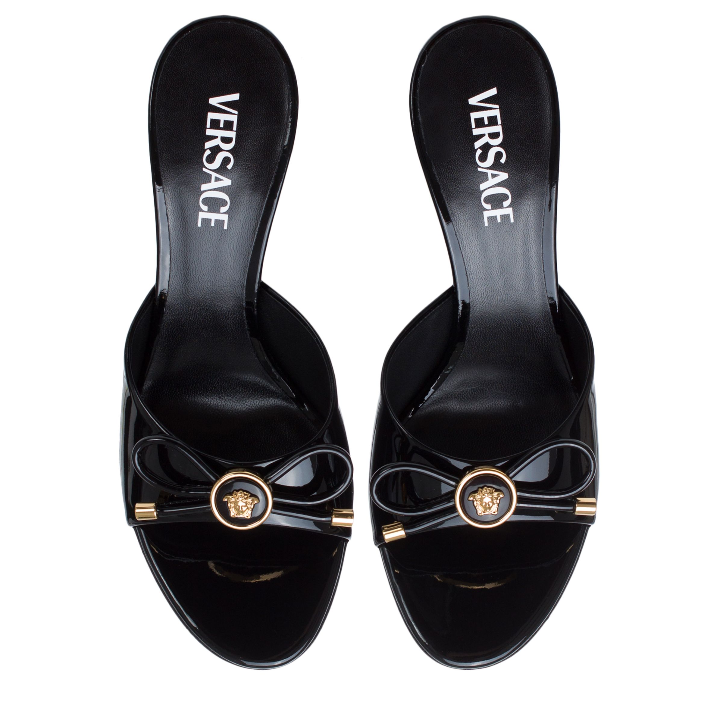 Мюли Versace чёрные
