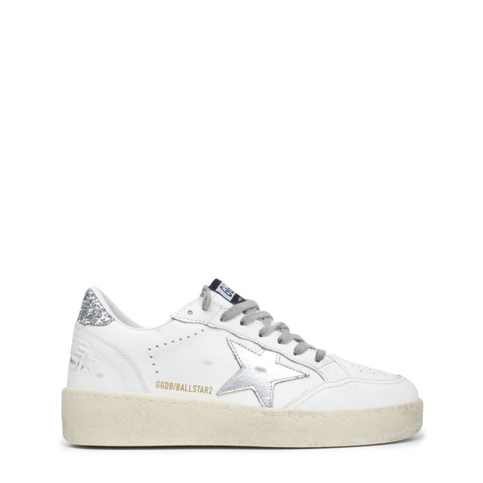 Кроссовки Golden Goose Ball Star белые
