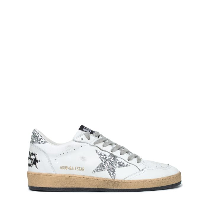 Кроссовки Golden Goose Ball Star белые