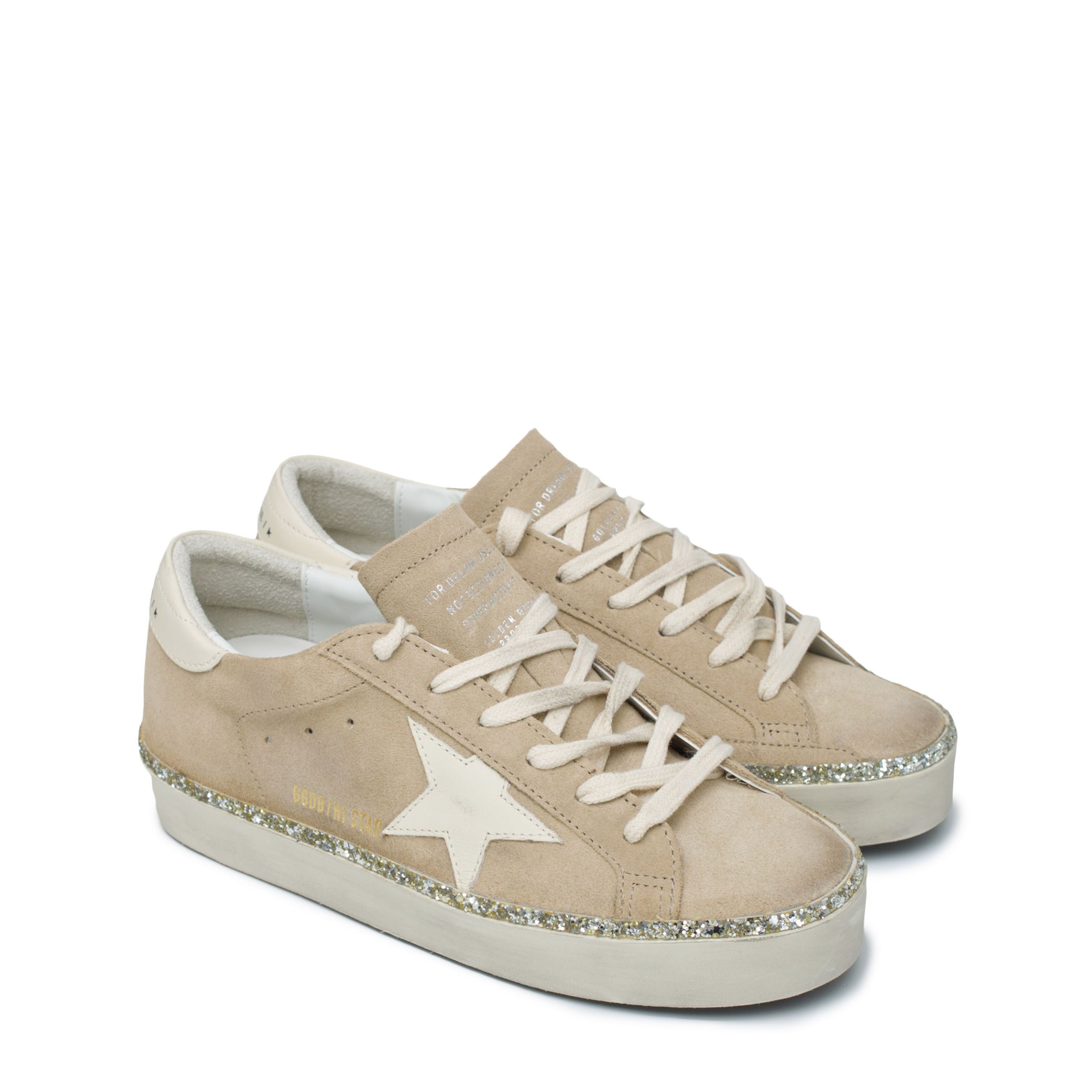 Кросівки Golden Goose Hi Star бежеві