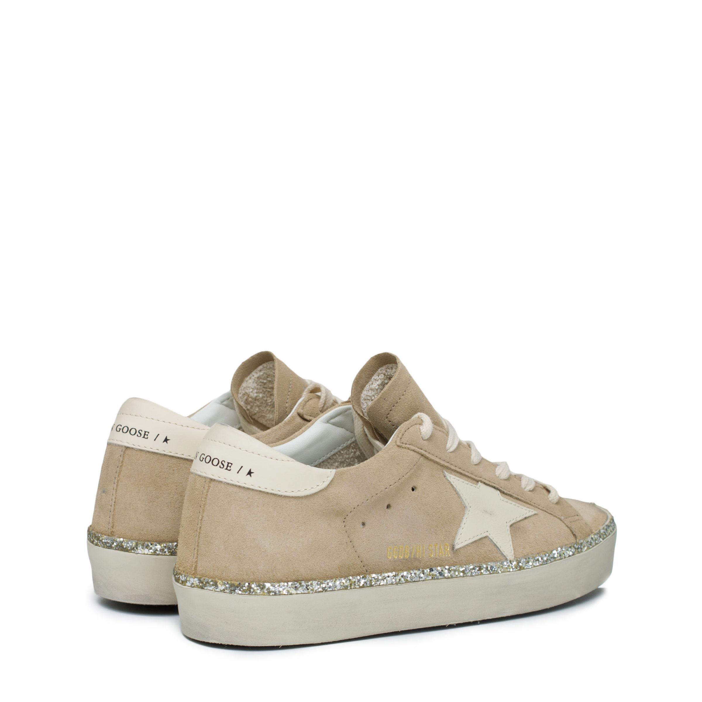 Кросівки Golden Goose Hi Star бежеві