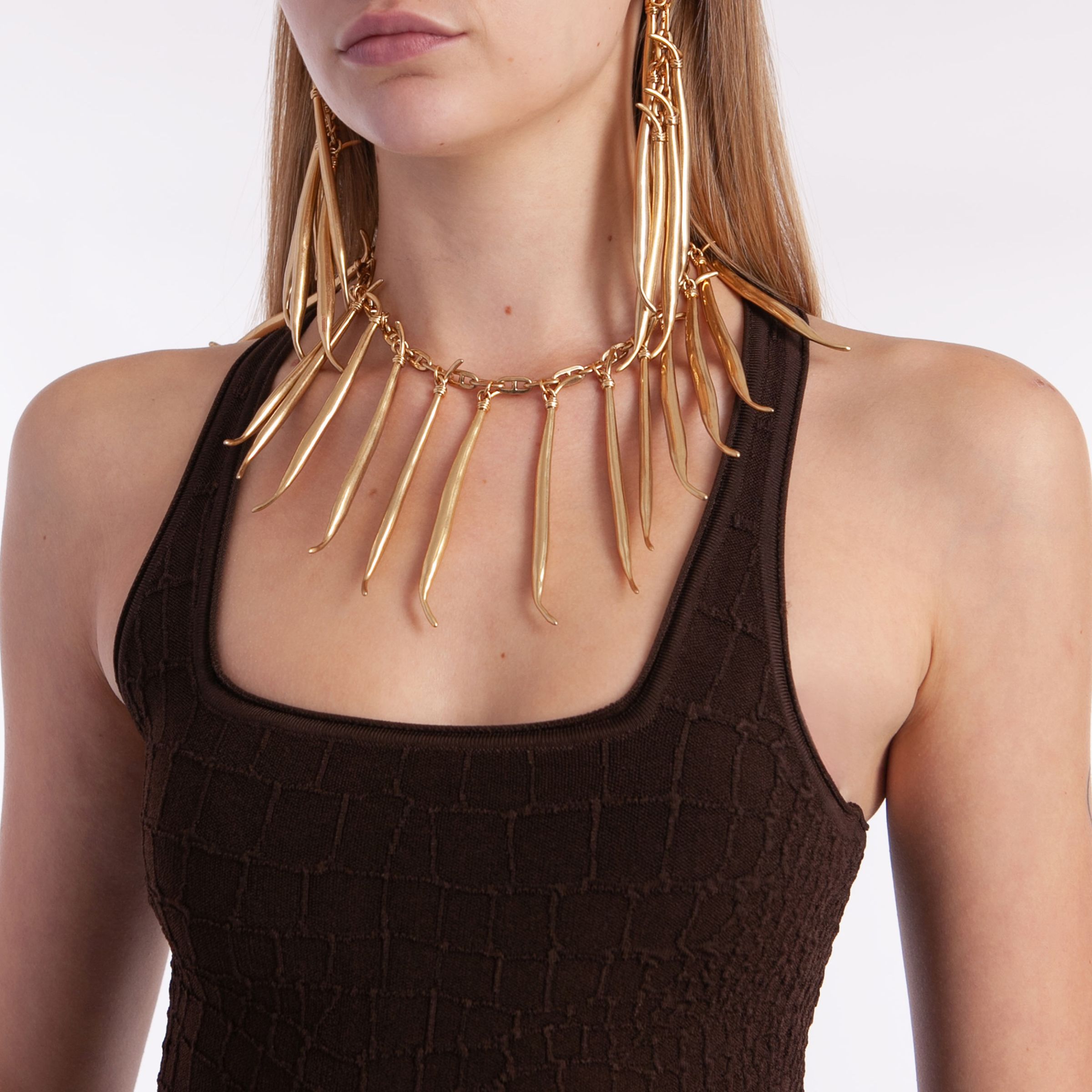 Серьги-подвески женские The Haricots