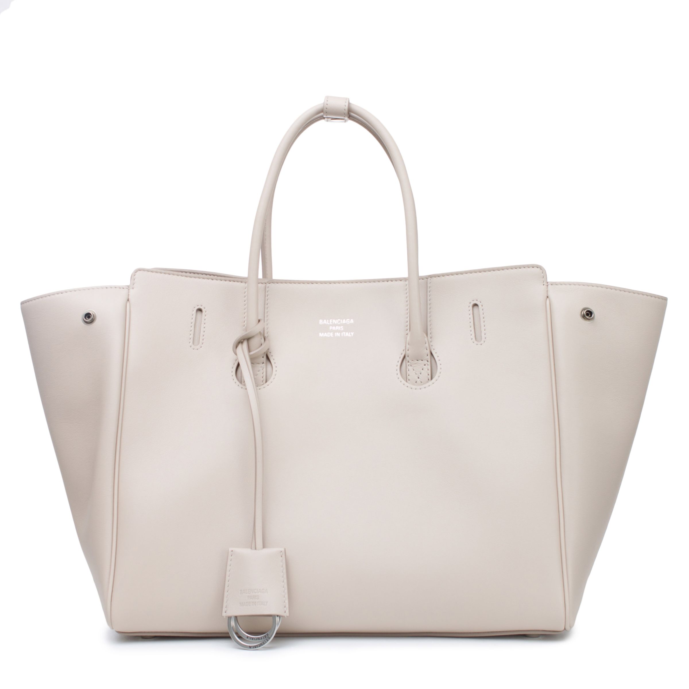 Сумка Balenciaga Hampton Carry All Bag бежевая