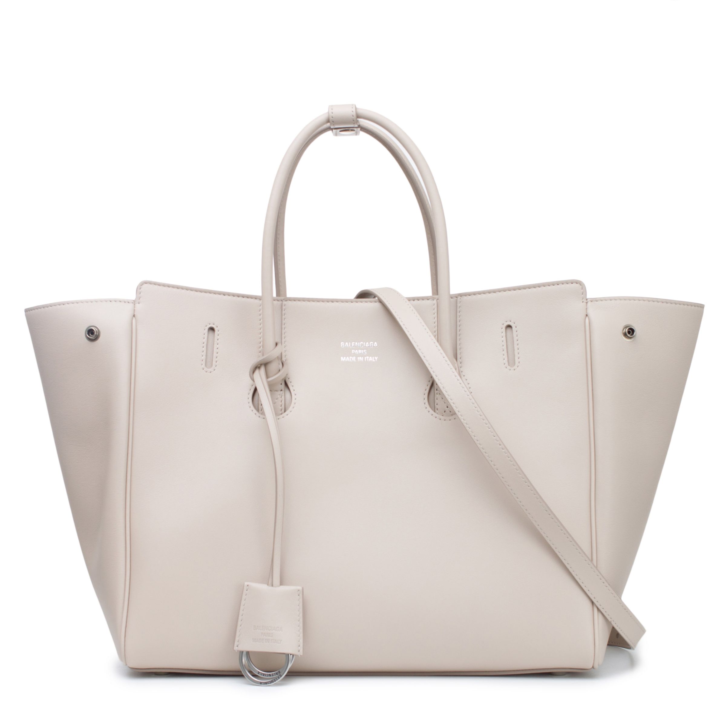 Сумка Balenciaga Hampton Carry All Bag бежевая