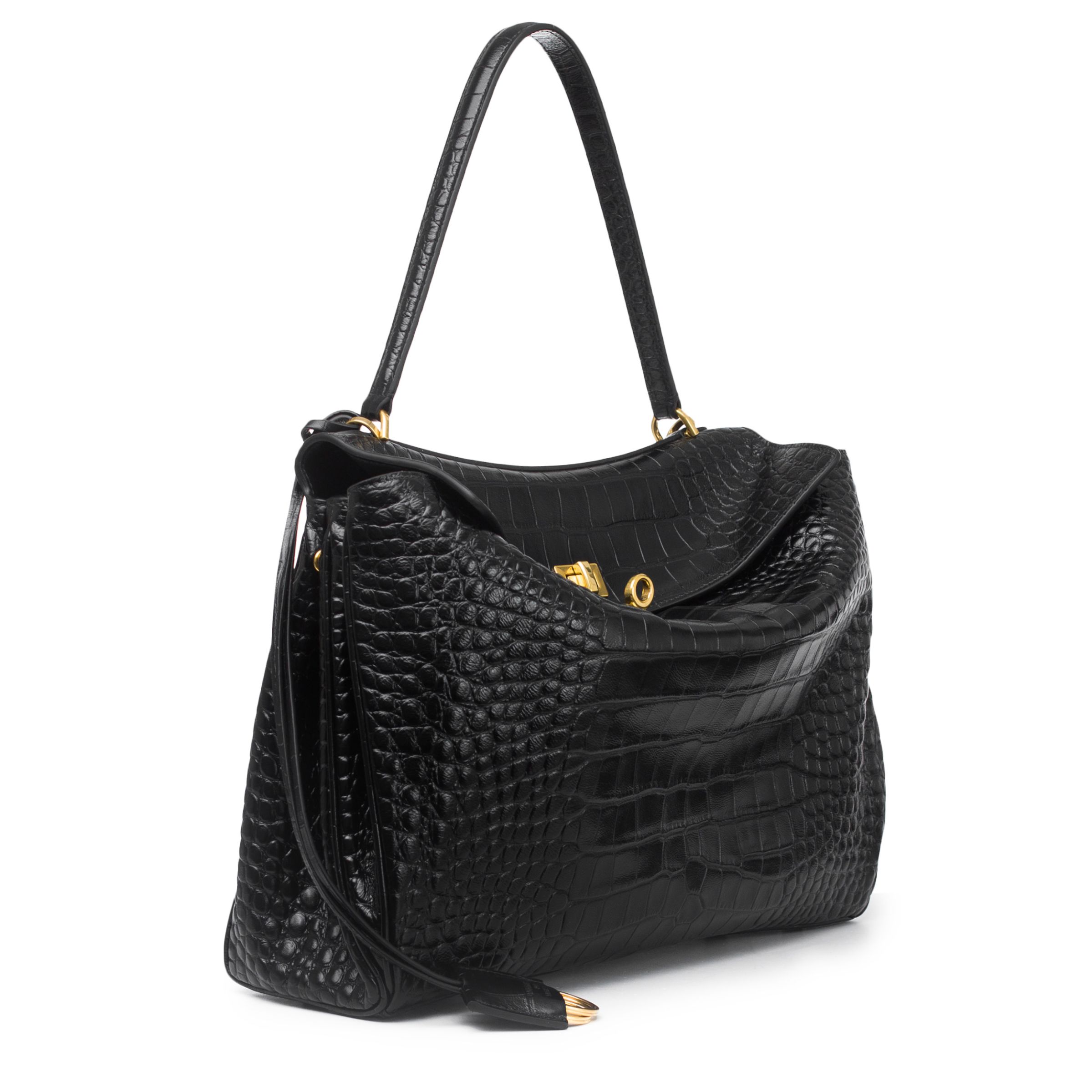 Сумка Balenciaga Rodeo Small чёрная
