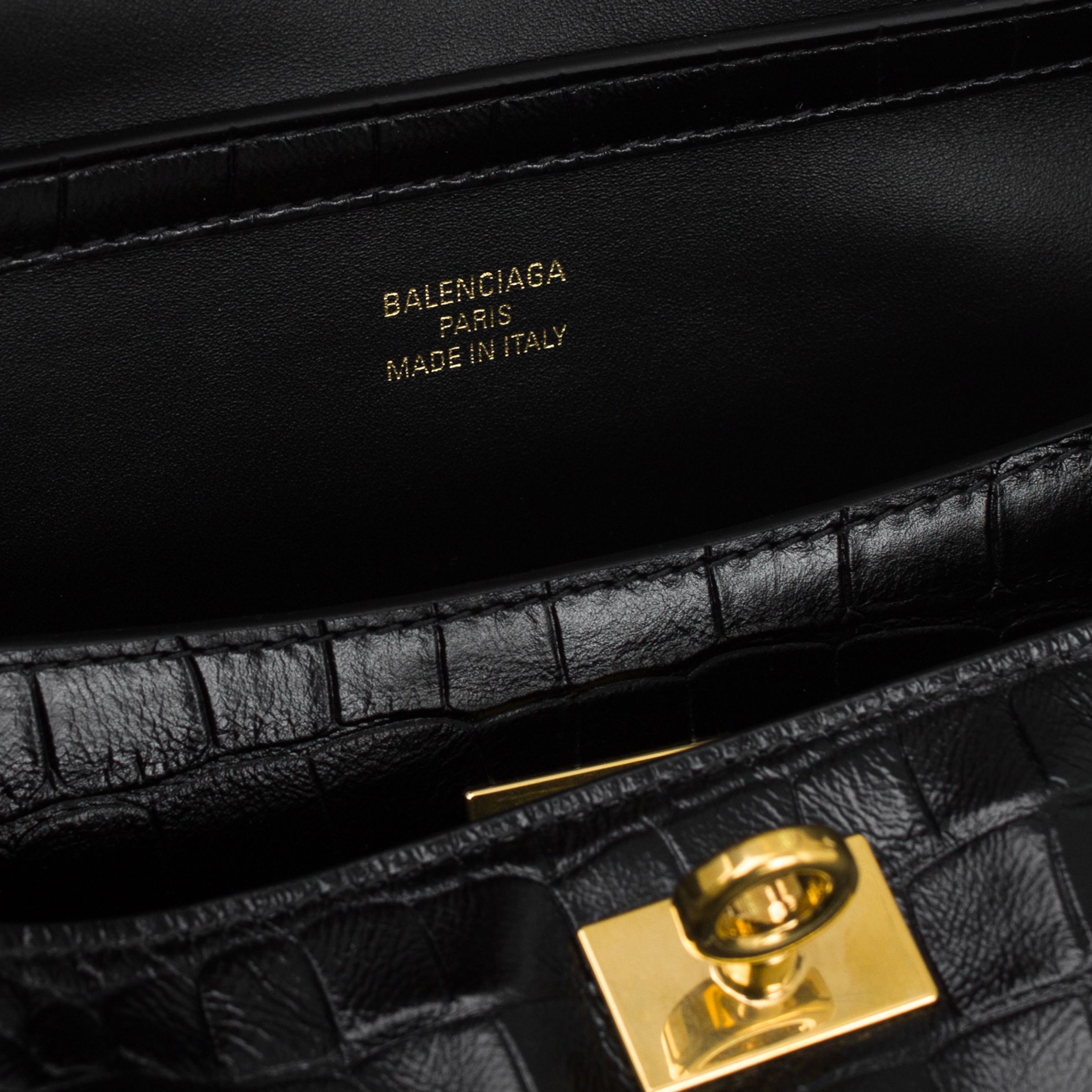 Сумка Balenciaga Rodeo Small чёрная