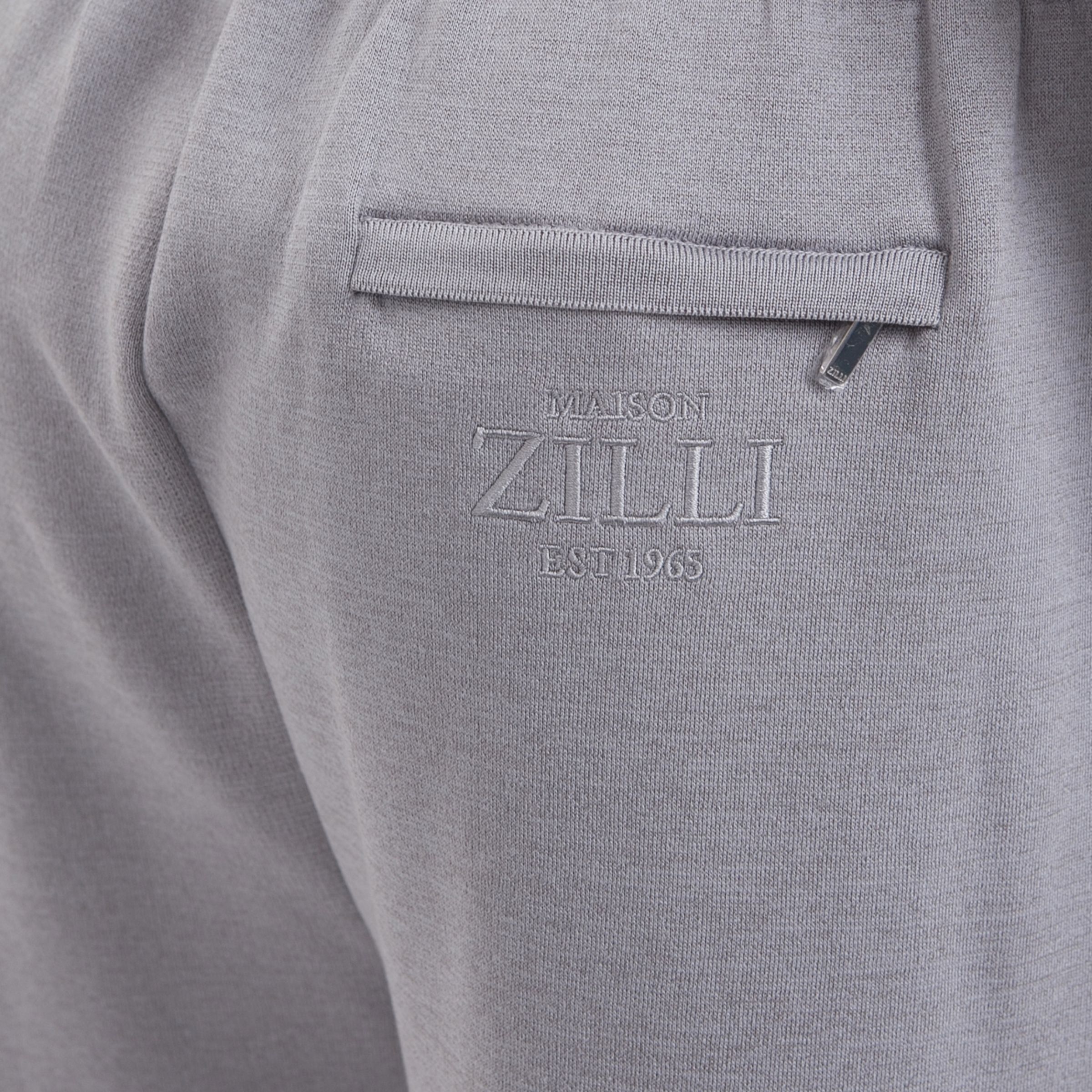 Спортивный костюм Zilli серо-белый