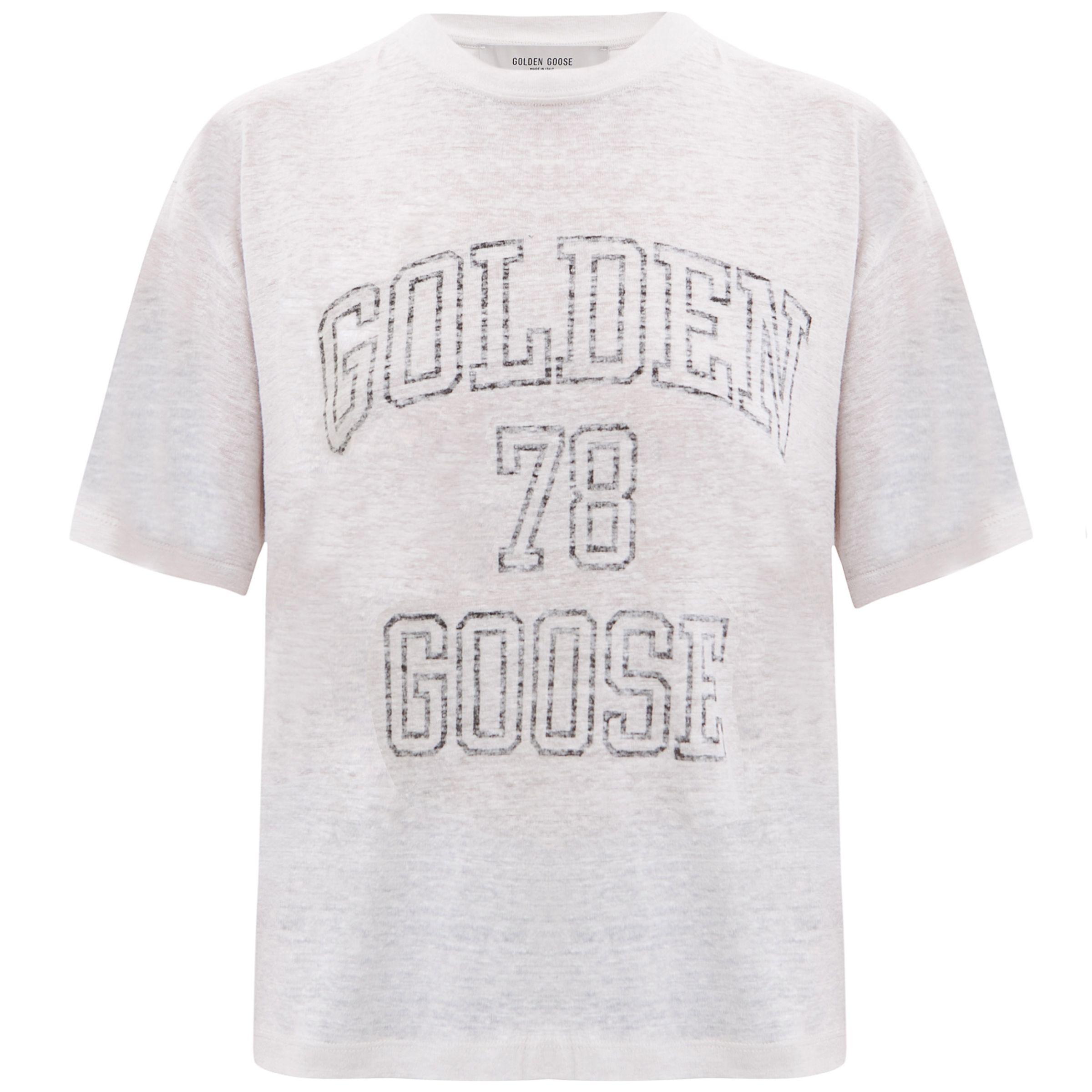 Футболка Golden Goose белая