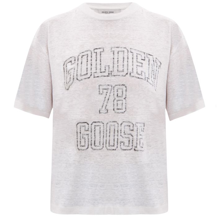 Футболка Golden Goose белая