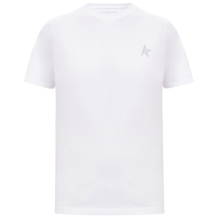 Футболка Golden Goose белая