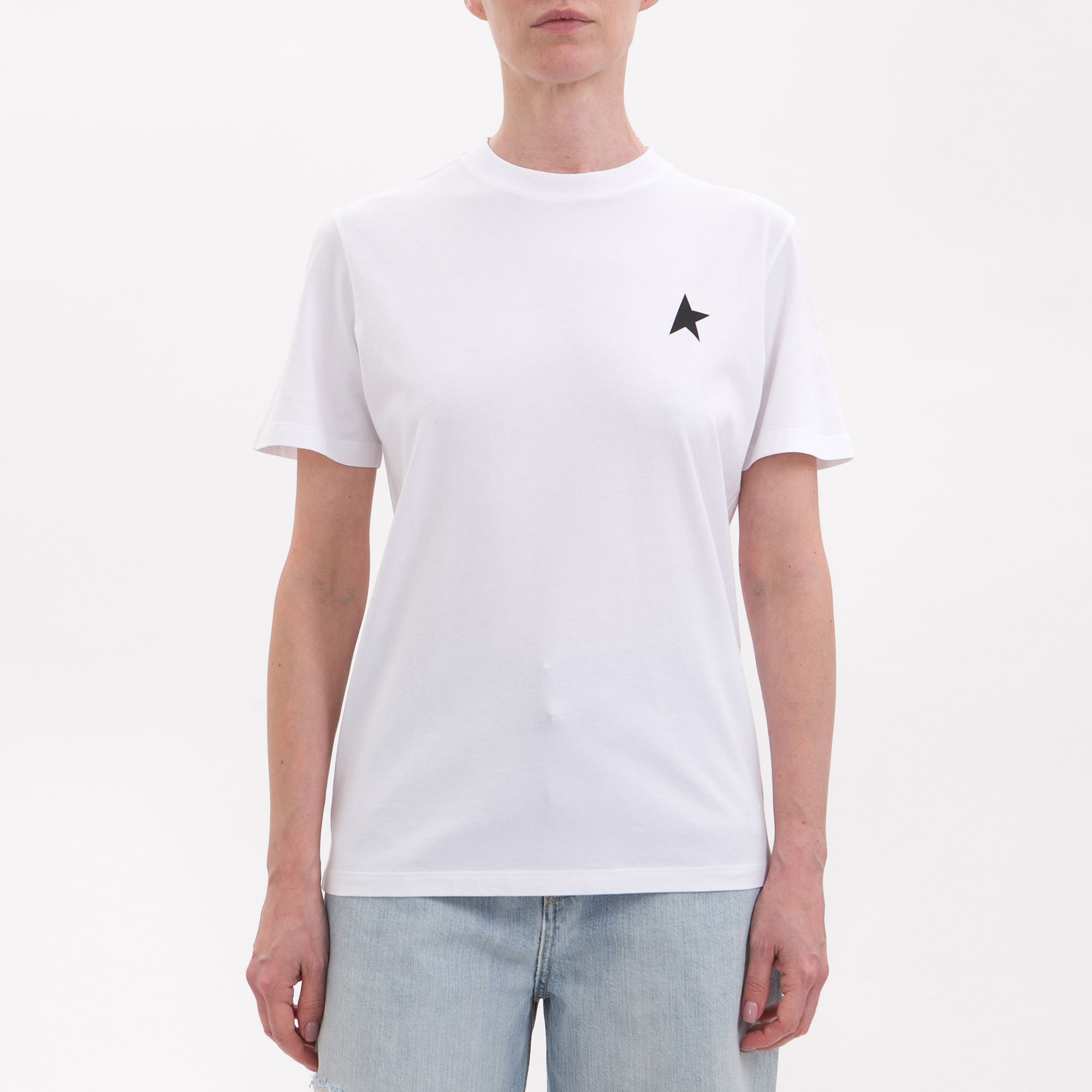 Футболка Golden Goose белая
