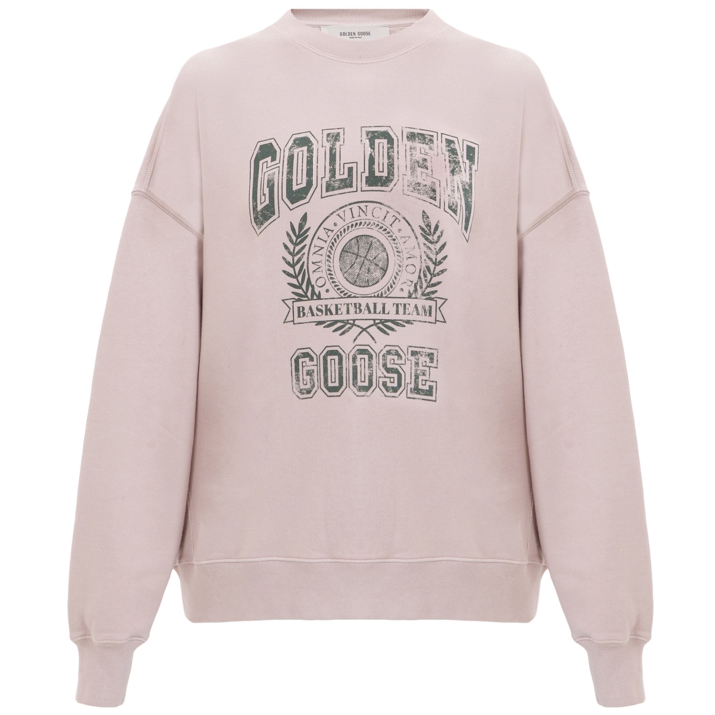Толстовка Golden Goose розовая