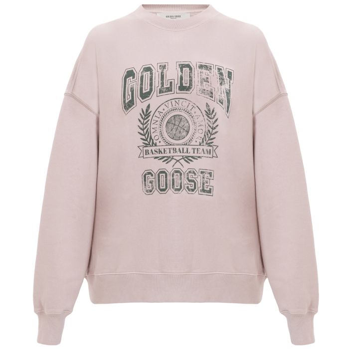Толстовка Golden Goose розовая
