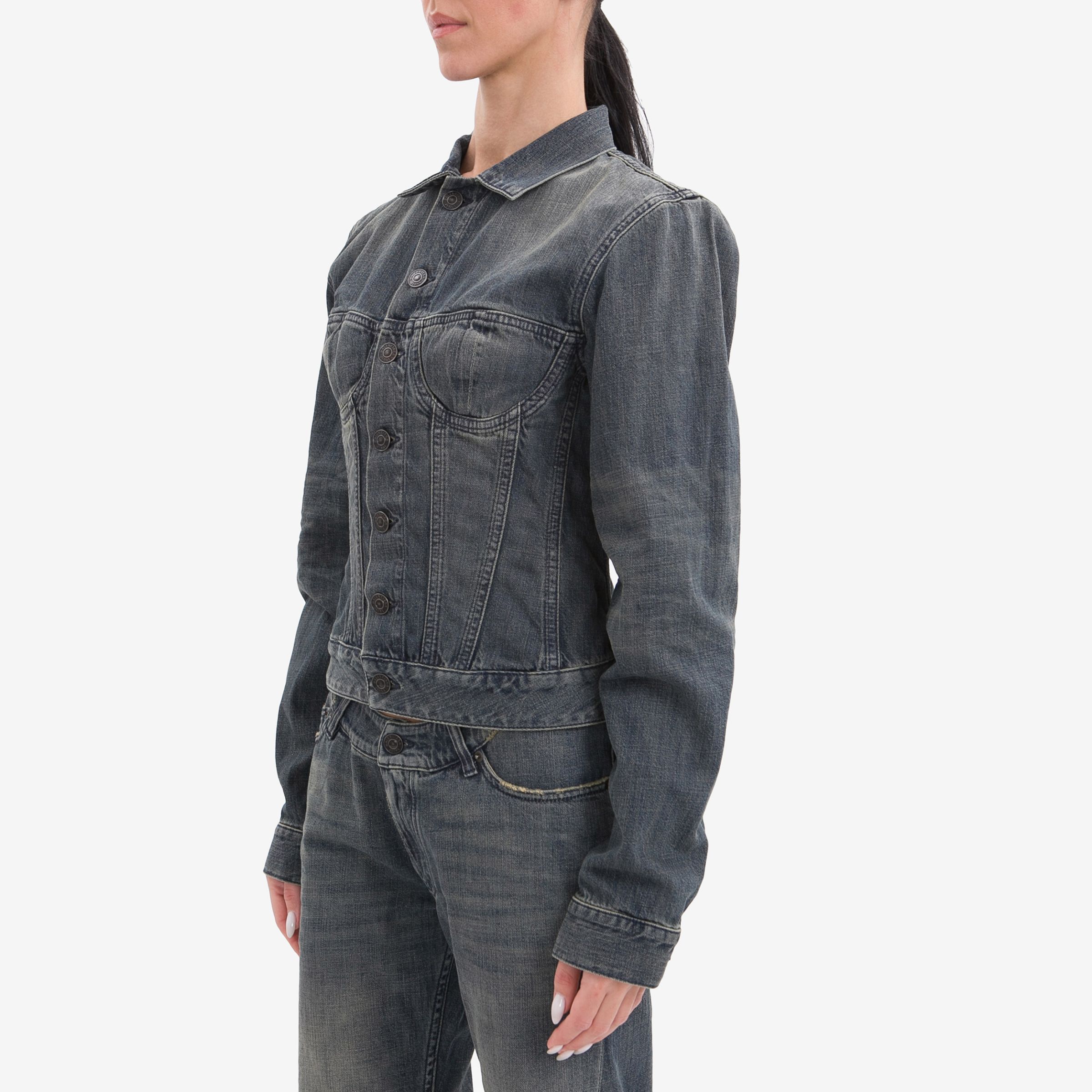 Куртка джинсовая женская