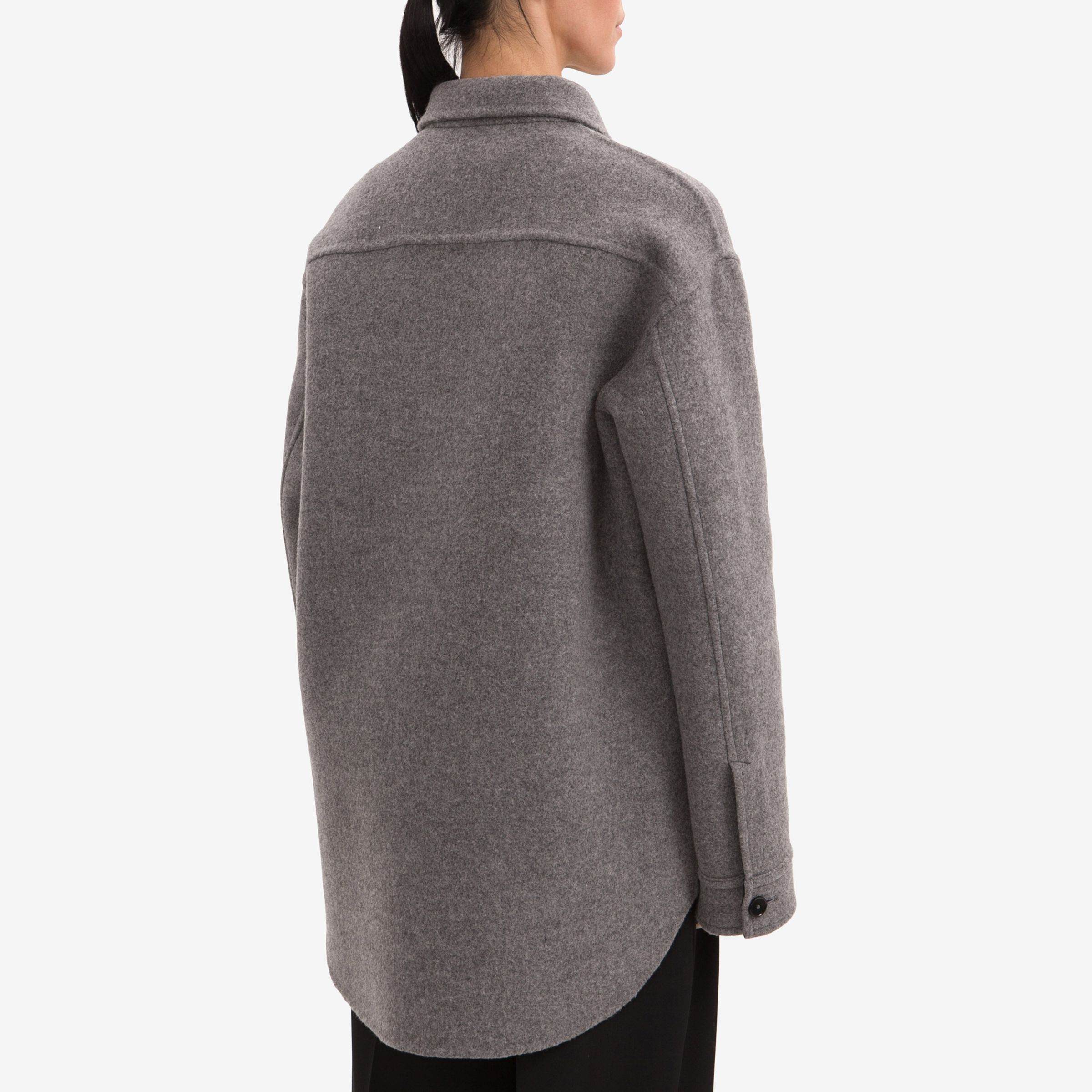 Пальто-рубашка женское