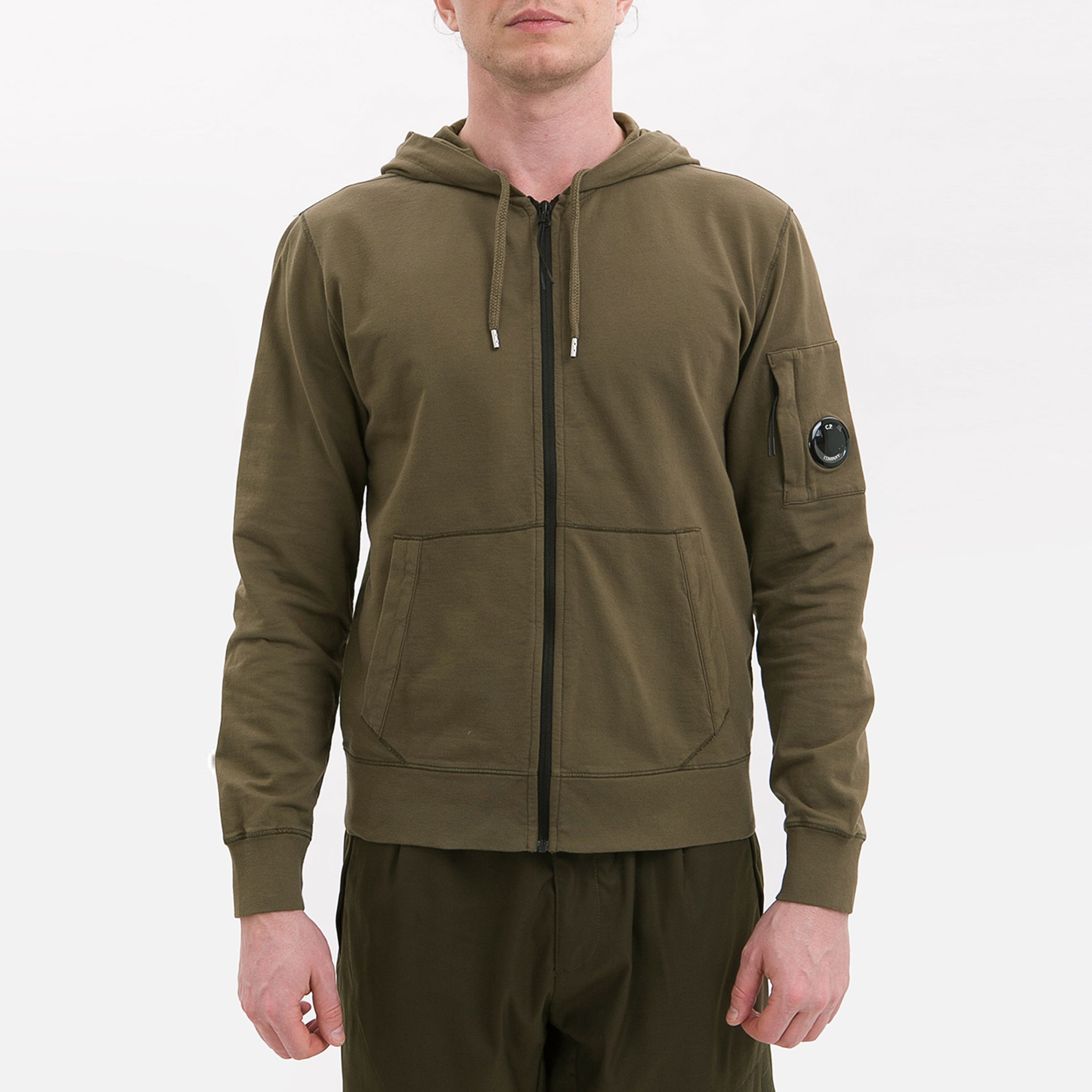 Худи C.P. Company хаки