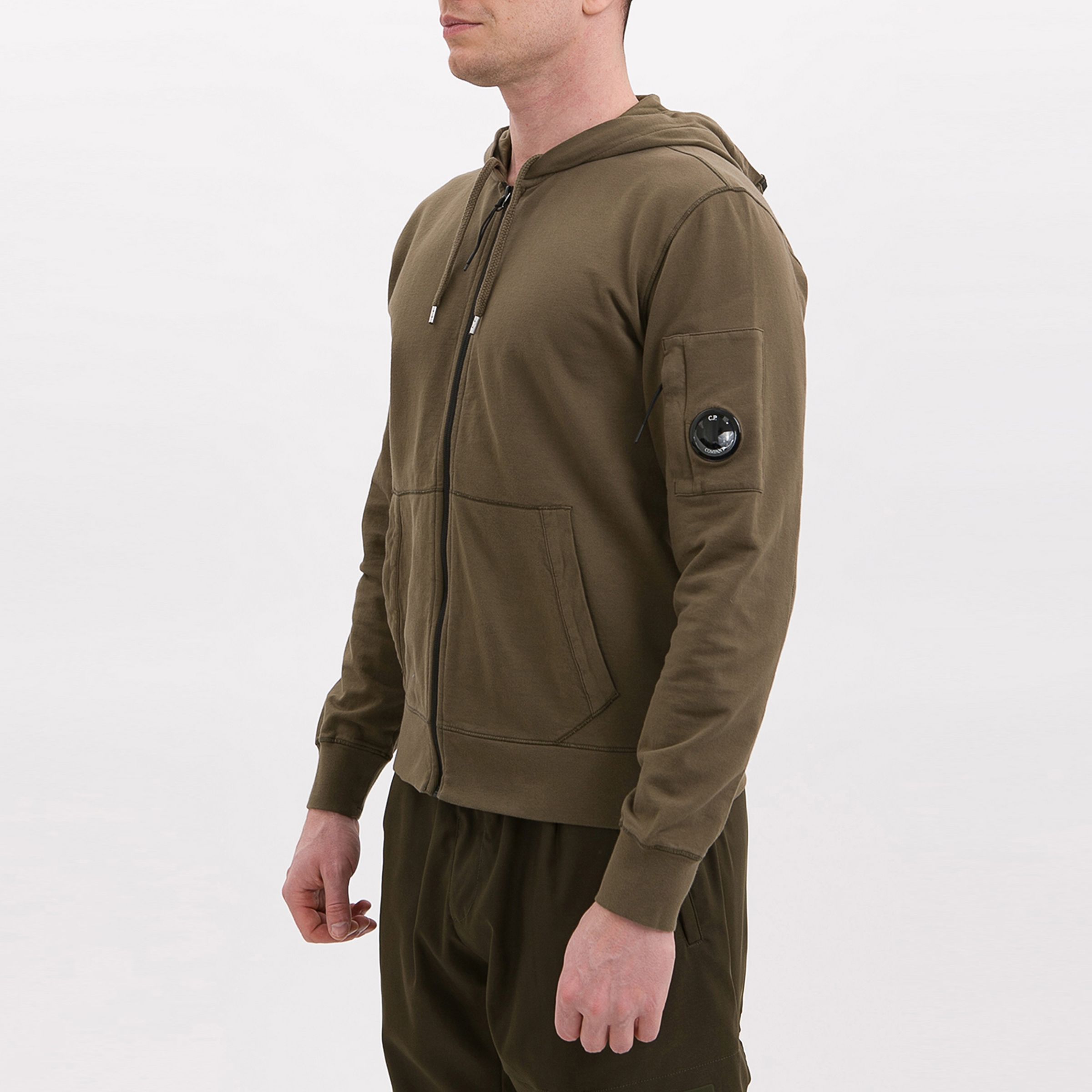 Худи C.P. Company хаки