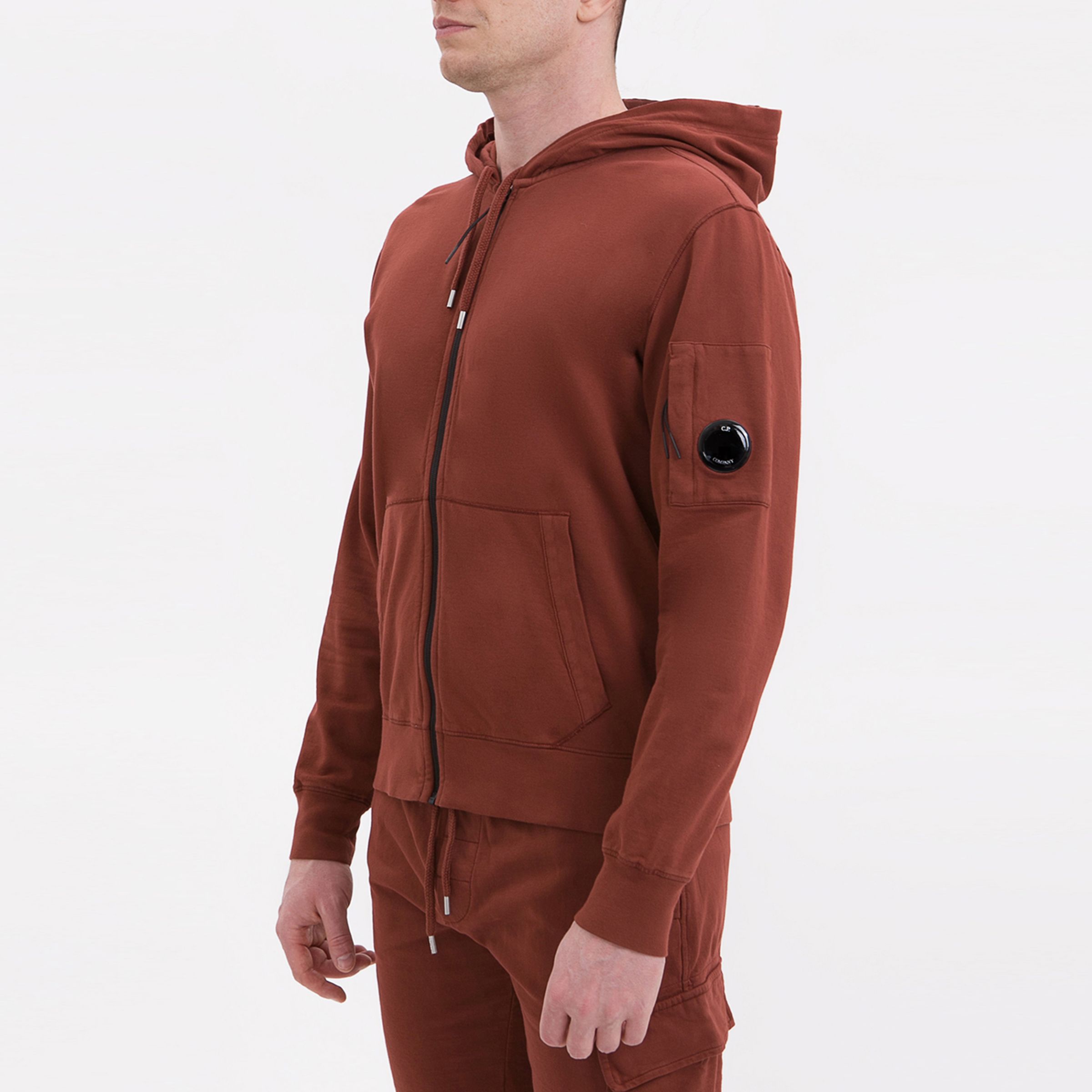 Худи C.P. Company терракотовое