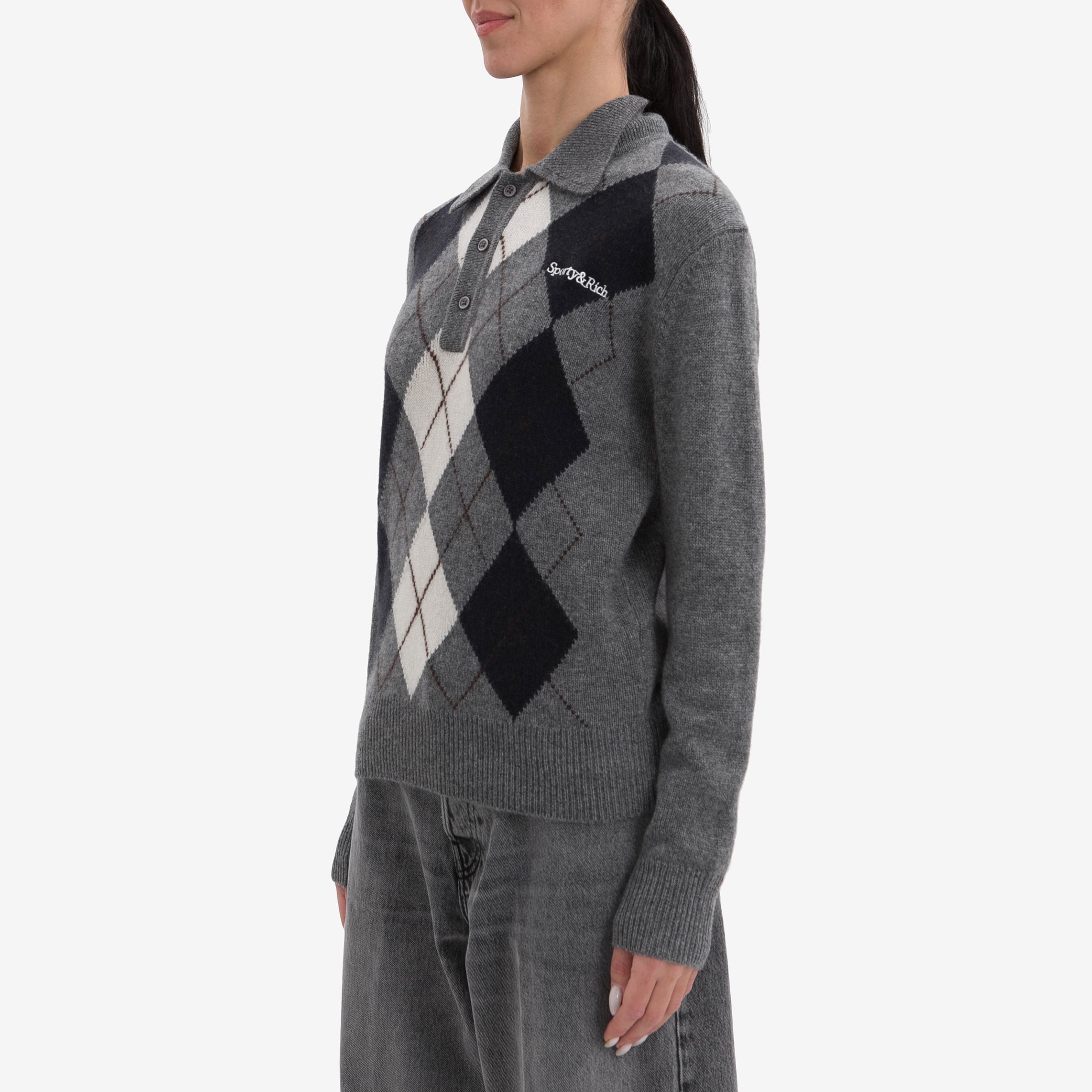 Поло-свитер женское