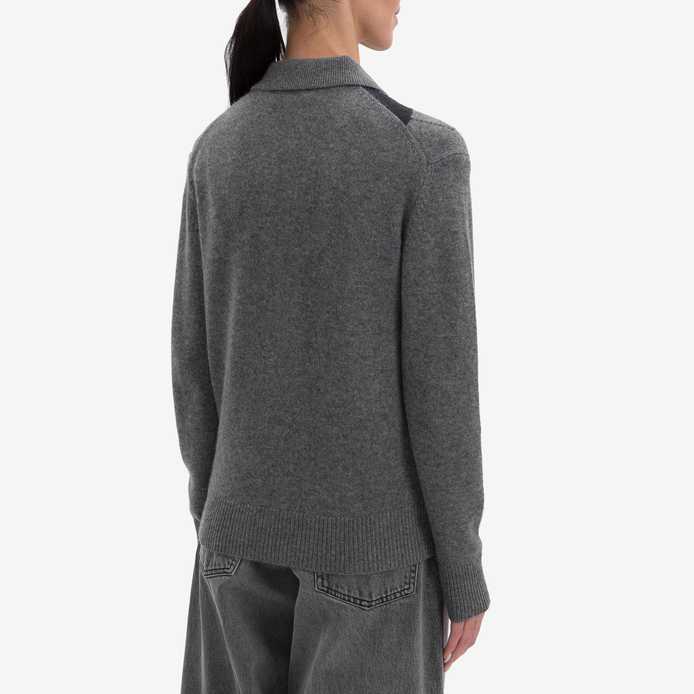 Поло-свитер женское