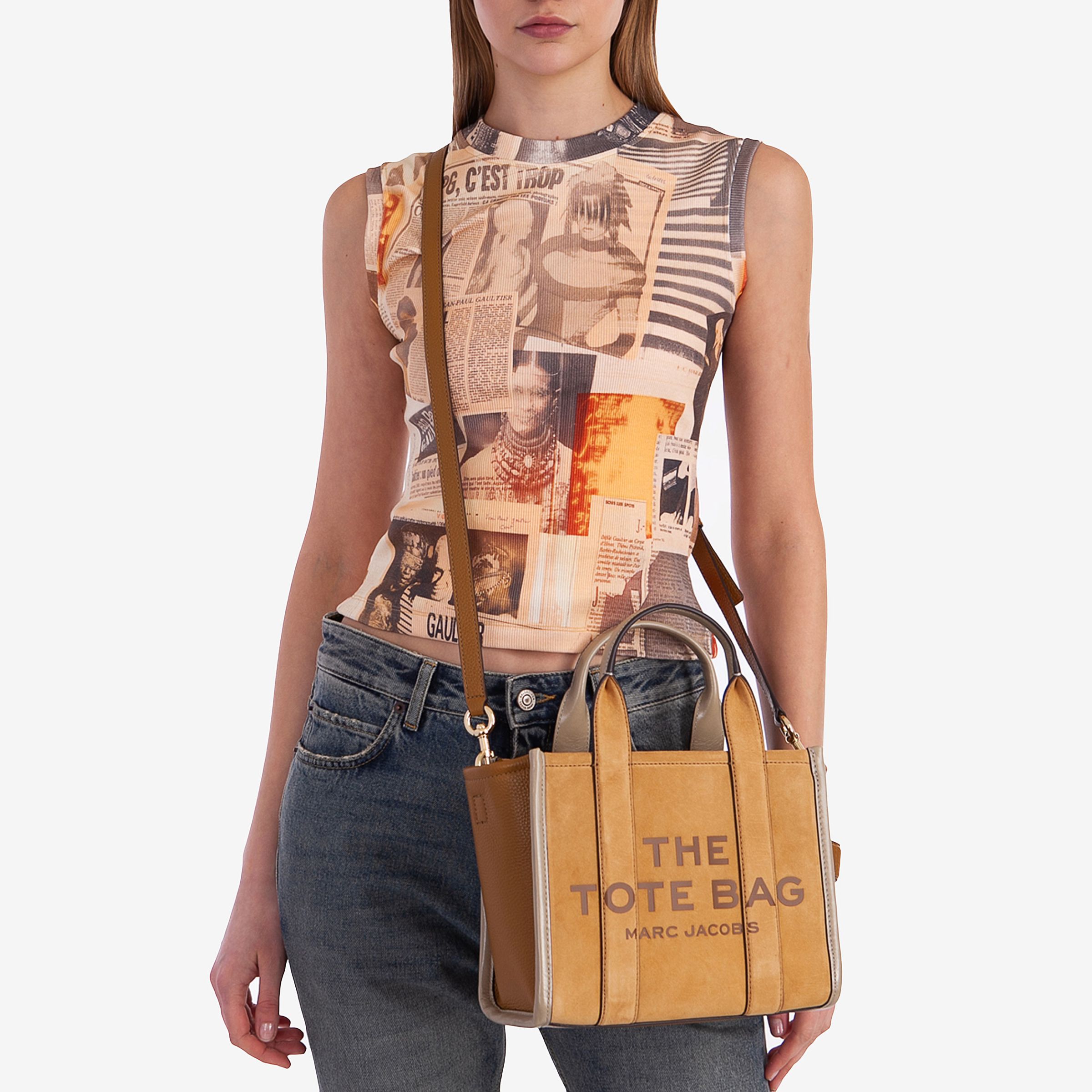 Сумка женская Suede Small Tote