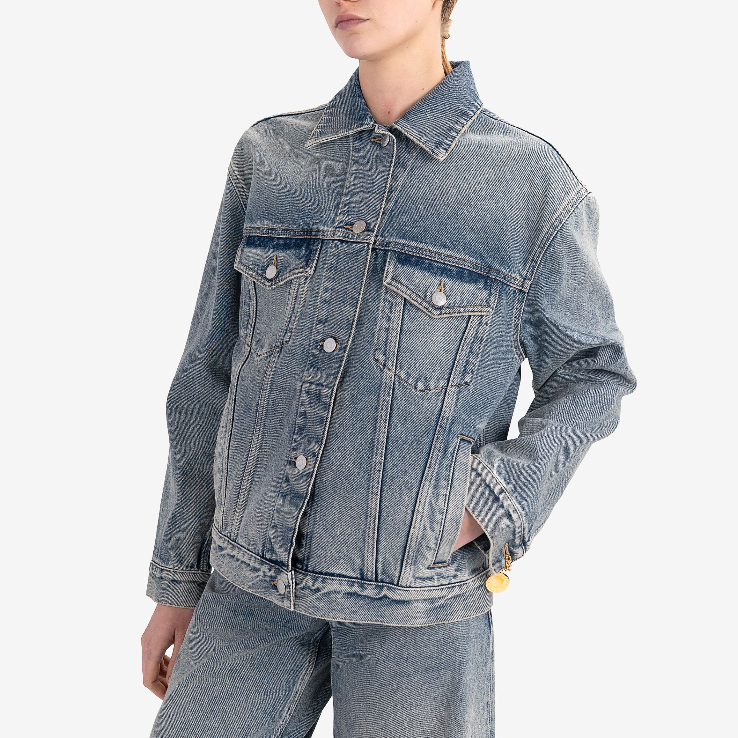 Куртка джинсовая женская