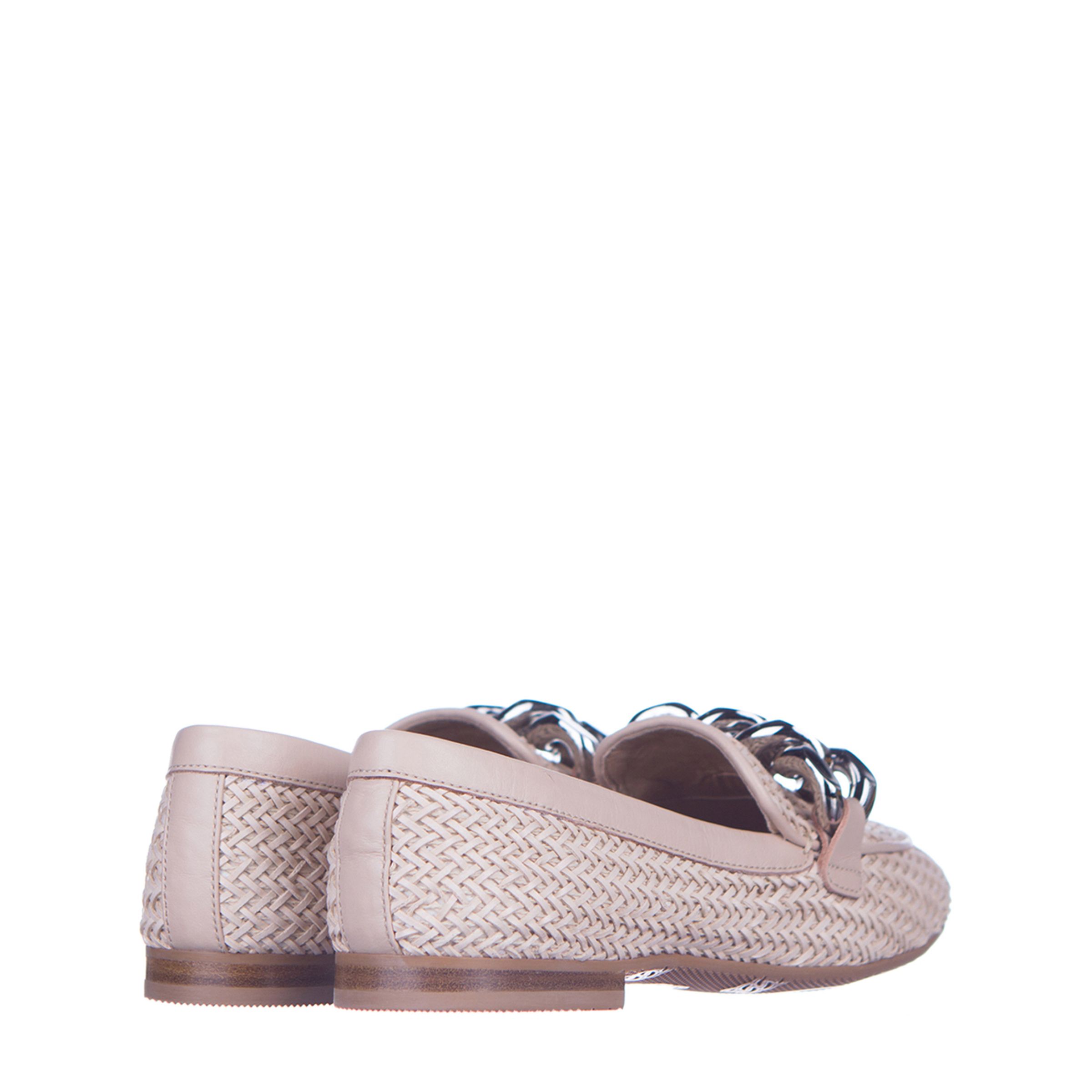 Лоферы Casadei розовые