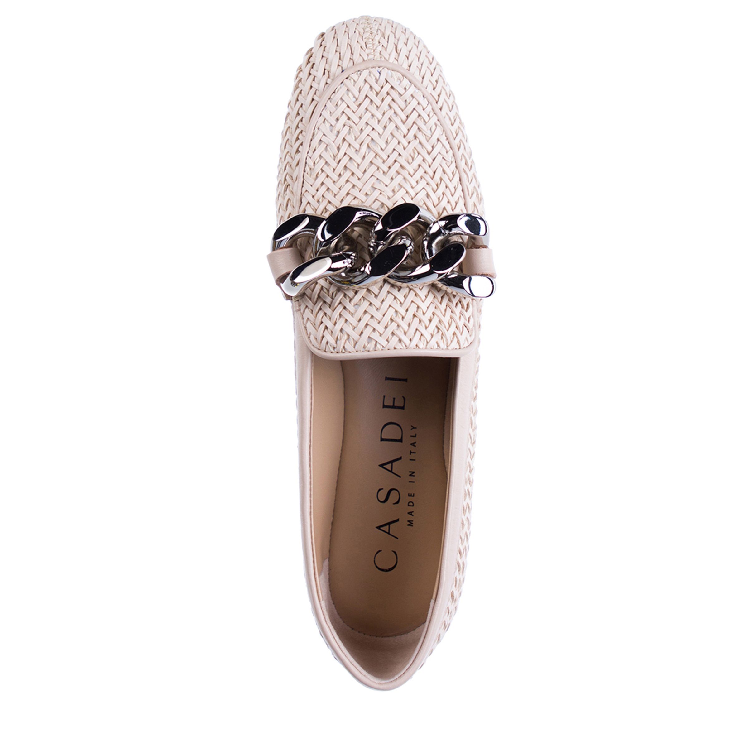 Лоферы Casadei розовые
