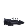 Балетки Casadei чёрные