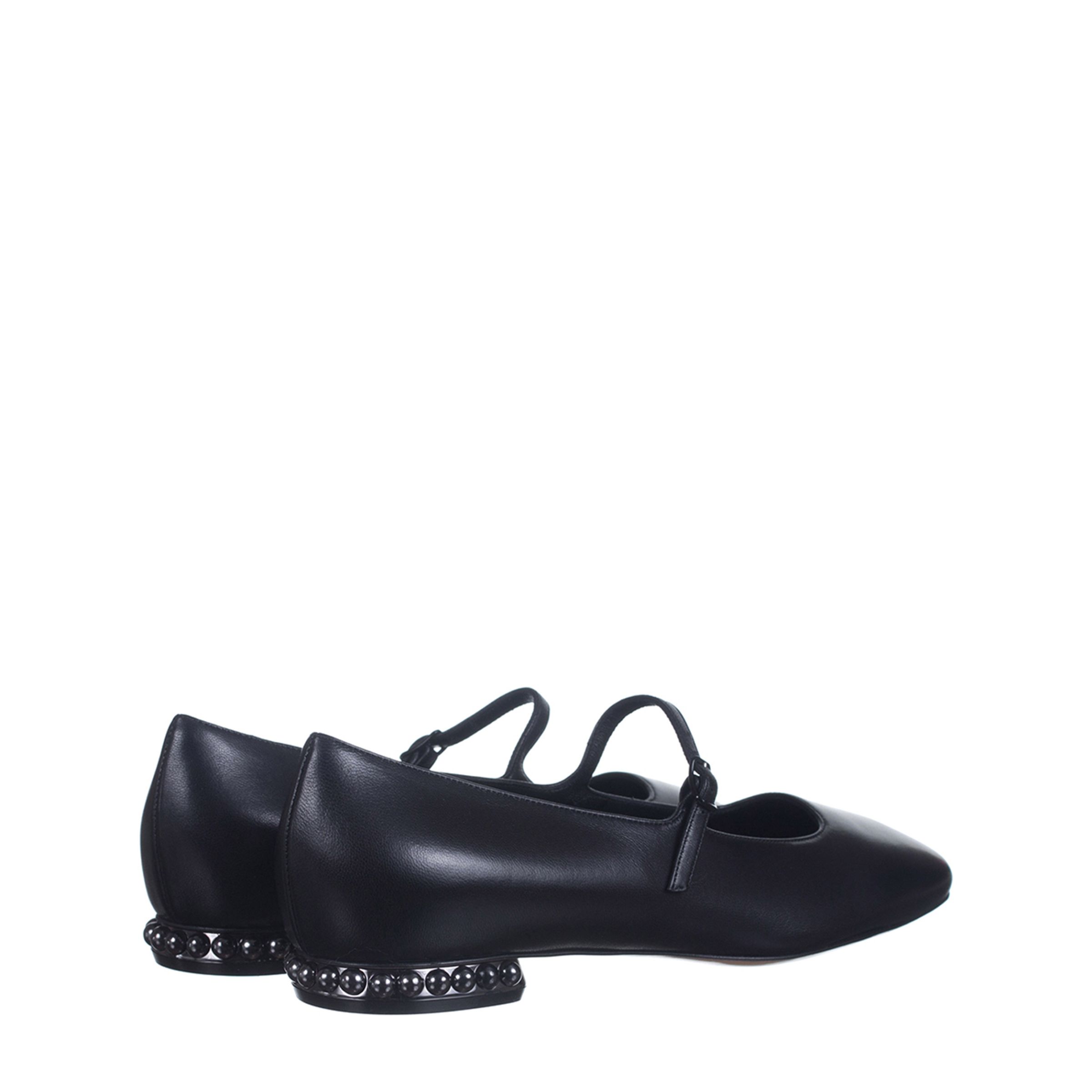 Балетки Casadei чёрные