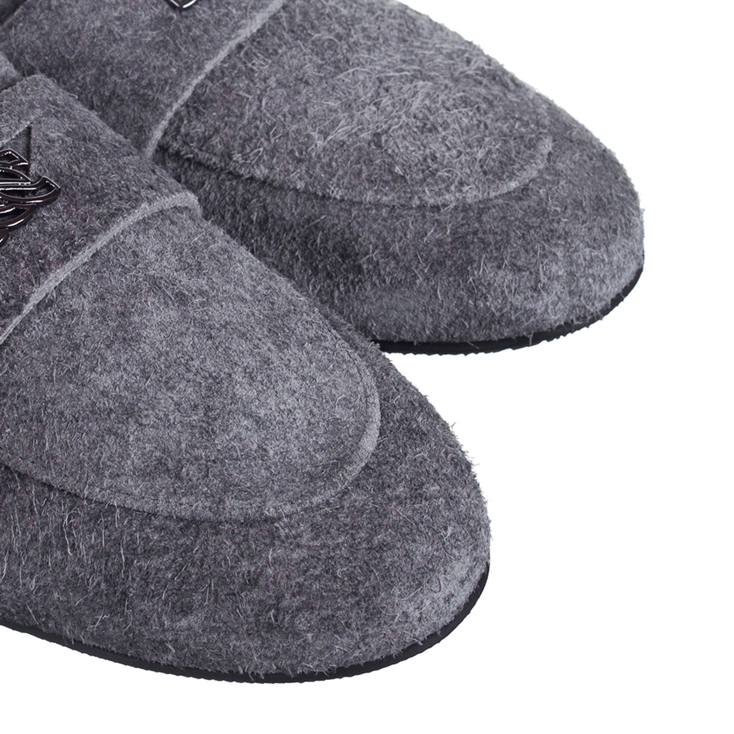 Лоферы Casadei серые