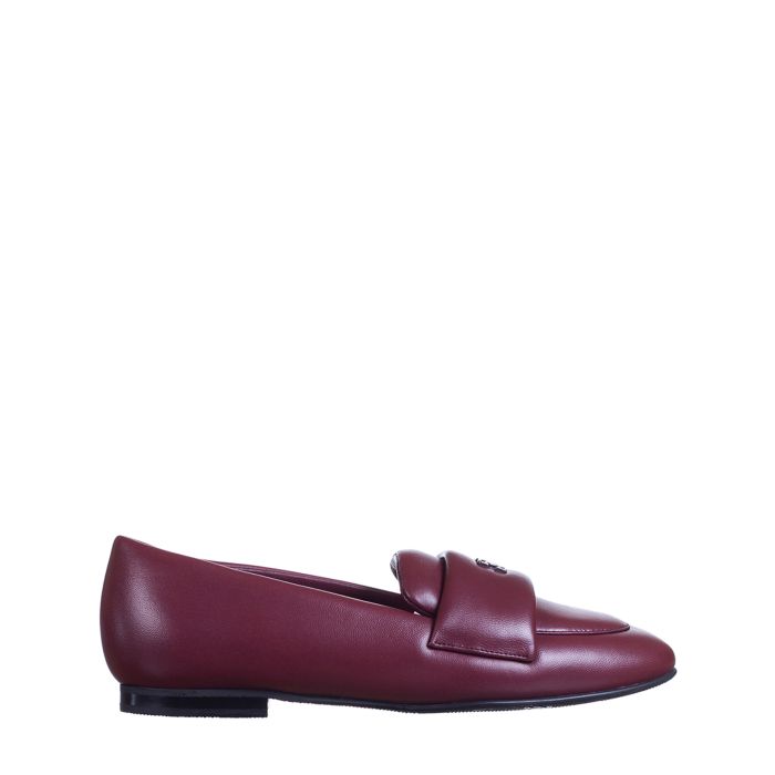 Лоферы Casadei бордовые