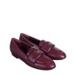 Лоферы Casadei бордовые