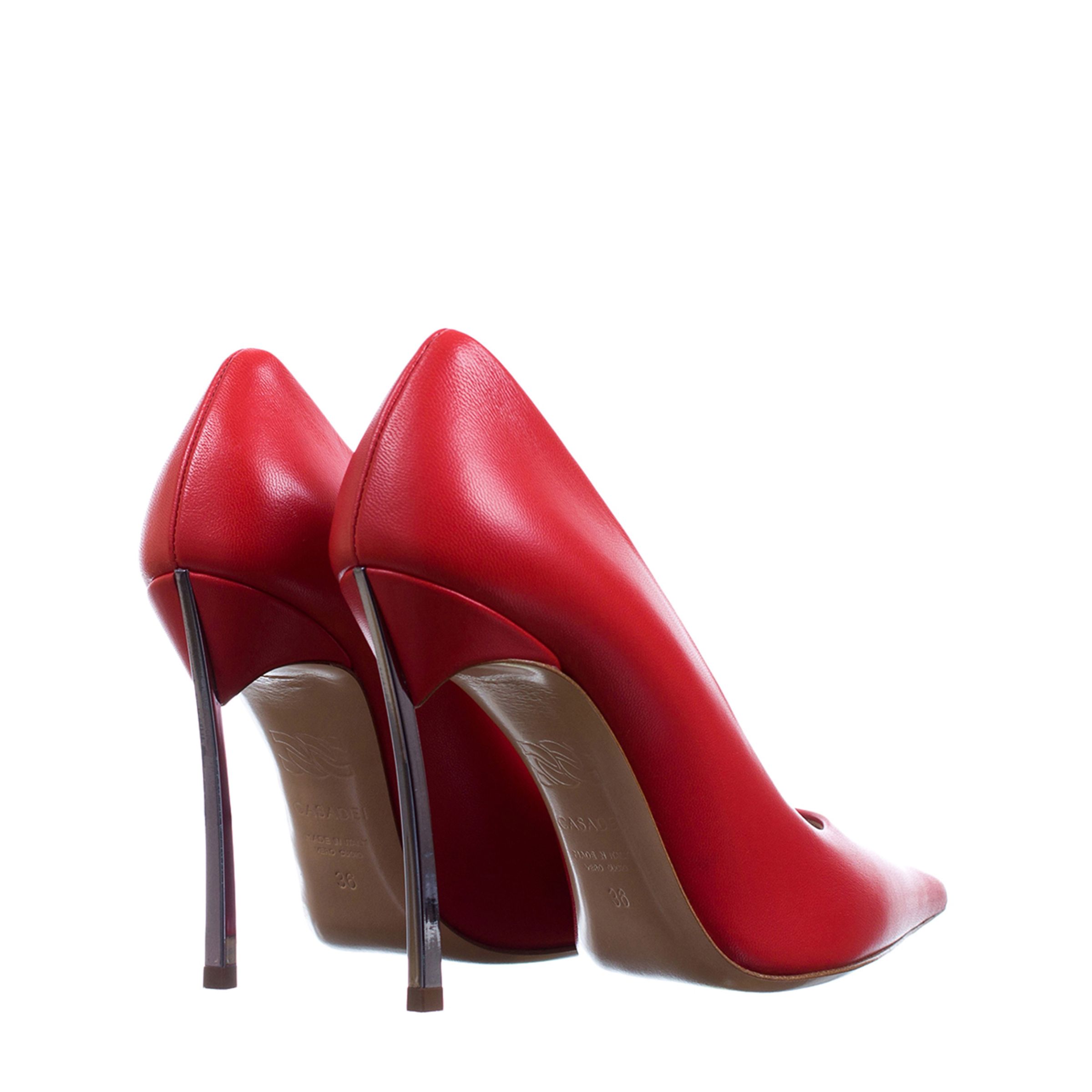 Туфли Casadei красные