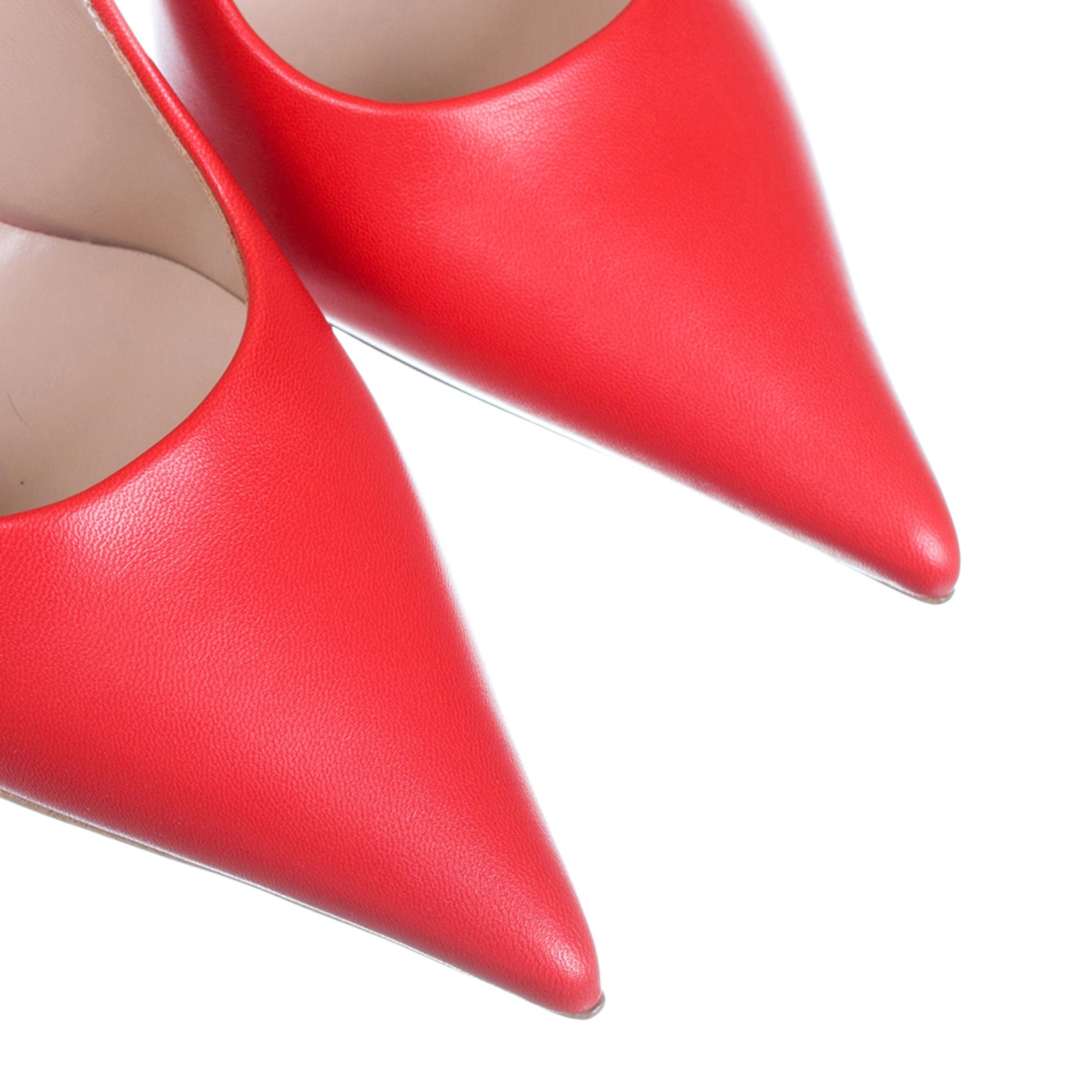 Туфли Casadei красные